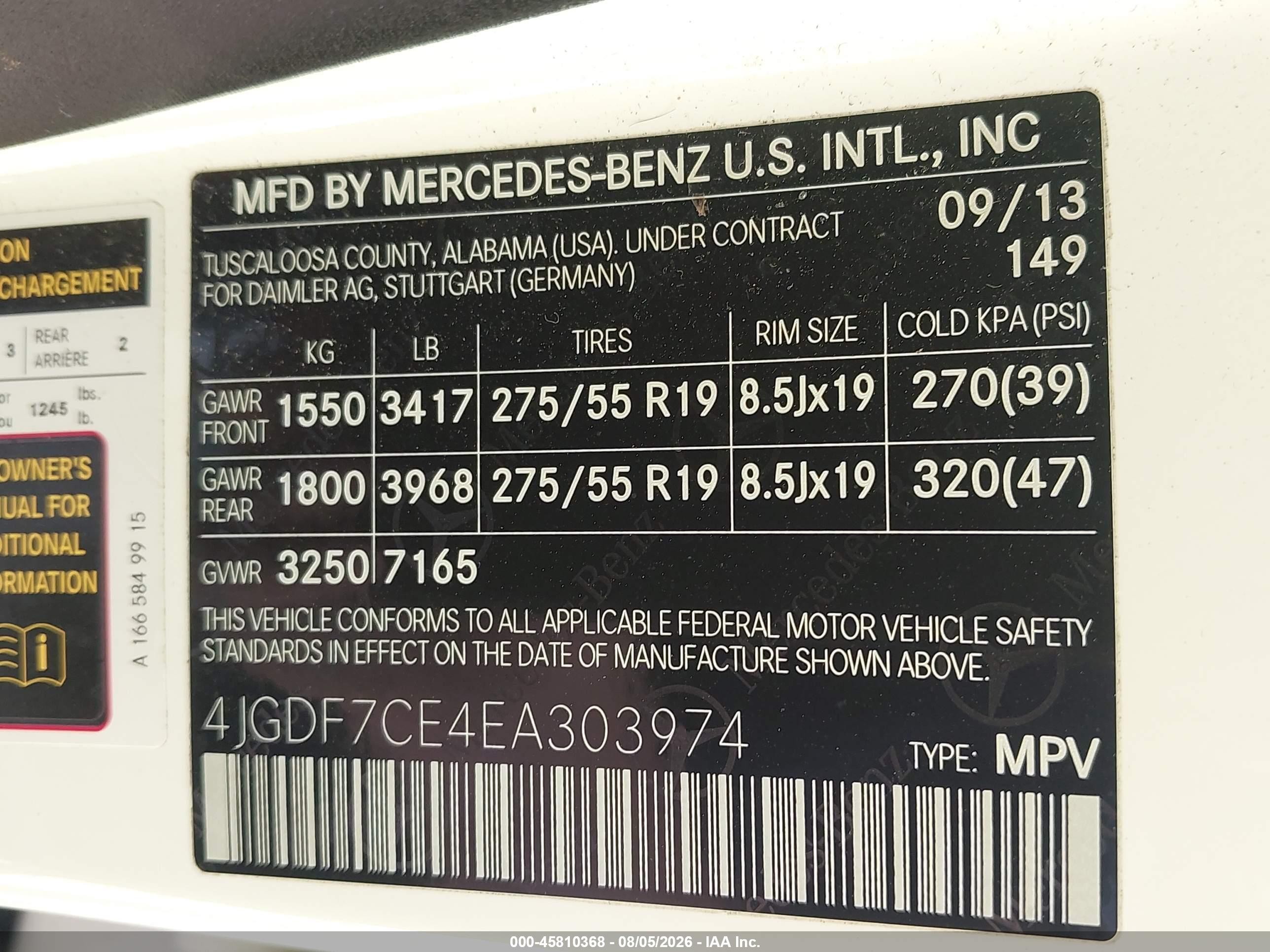 2014 Mercedes-benz Gl 450 4matic White vin: 4JGDF7CE4EA303974