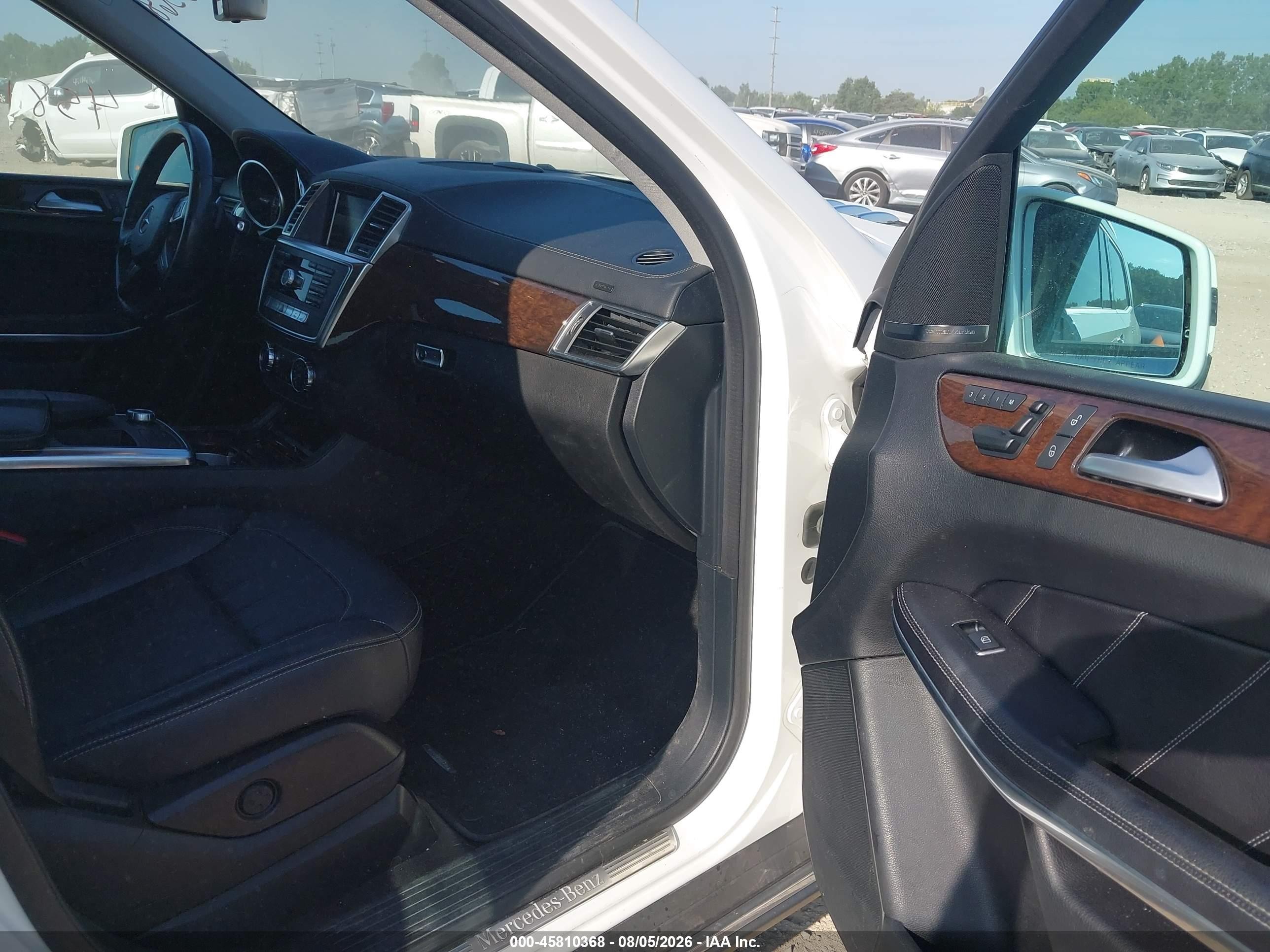2014 Mercedes-benz Gl 450 4matic White vin: 4JGDF7CE4EA303974