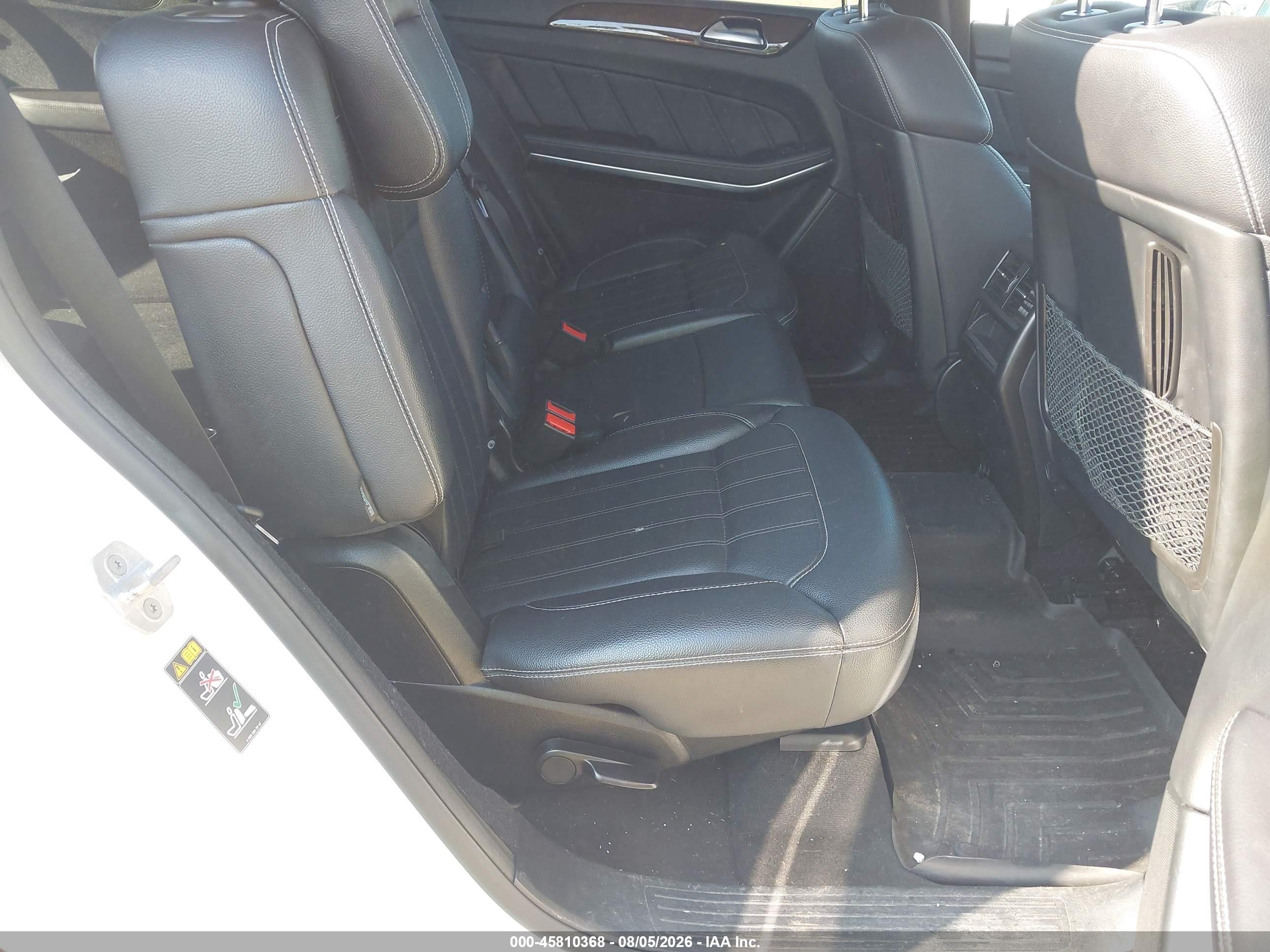 2014 Mercedes-benz Gl 450 4matic White vin: 4JGDF7CE4EA303974