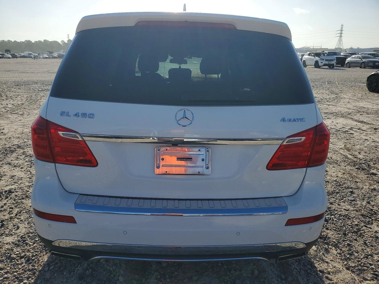 2014 Mercedes-benz Gl 450 4matic White vin: 4JGDF7CE4EA318569