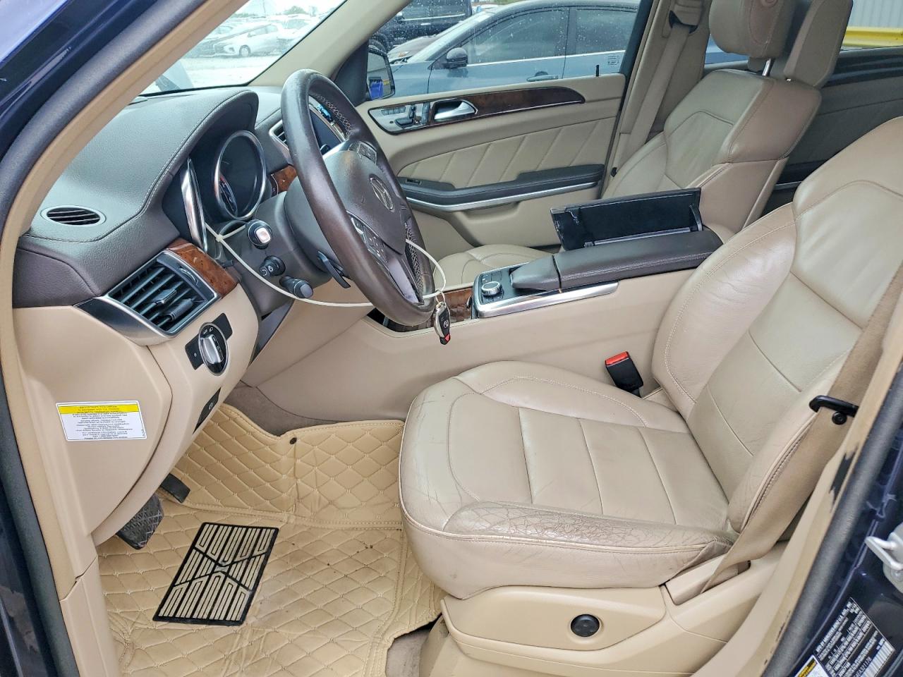 2014 Mercedes-benz Gl 450 4matic Blue vin: 4JGDF7CE4EA321178
