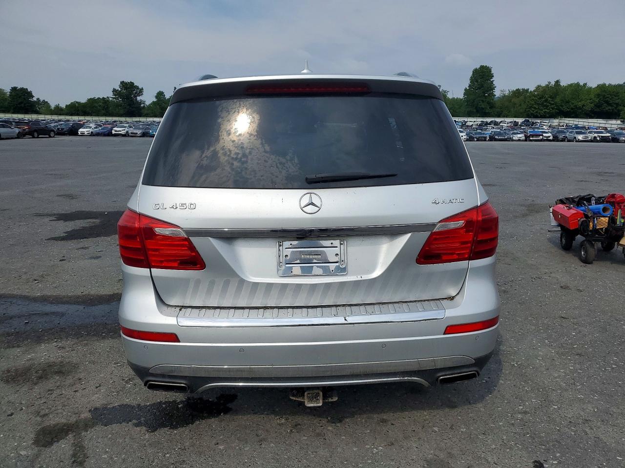 2014 Mercedes-benz Gl 450 4matic Серебряный vin: 4JGDF7CE4EA325232