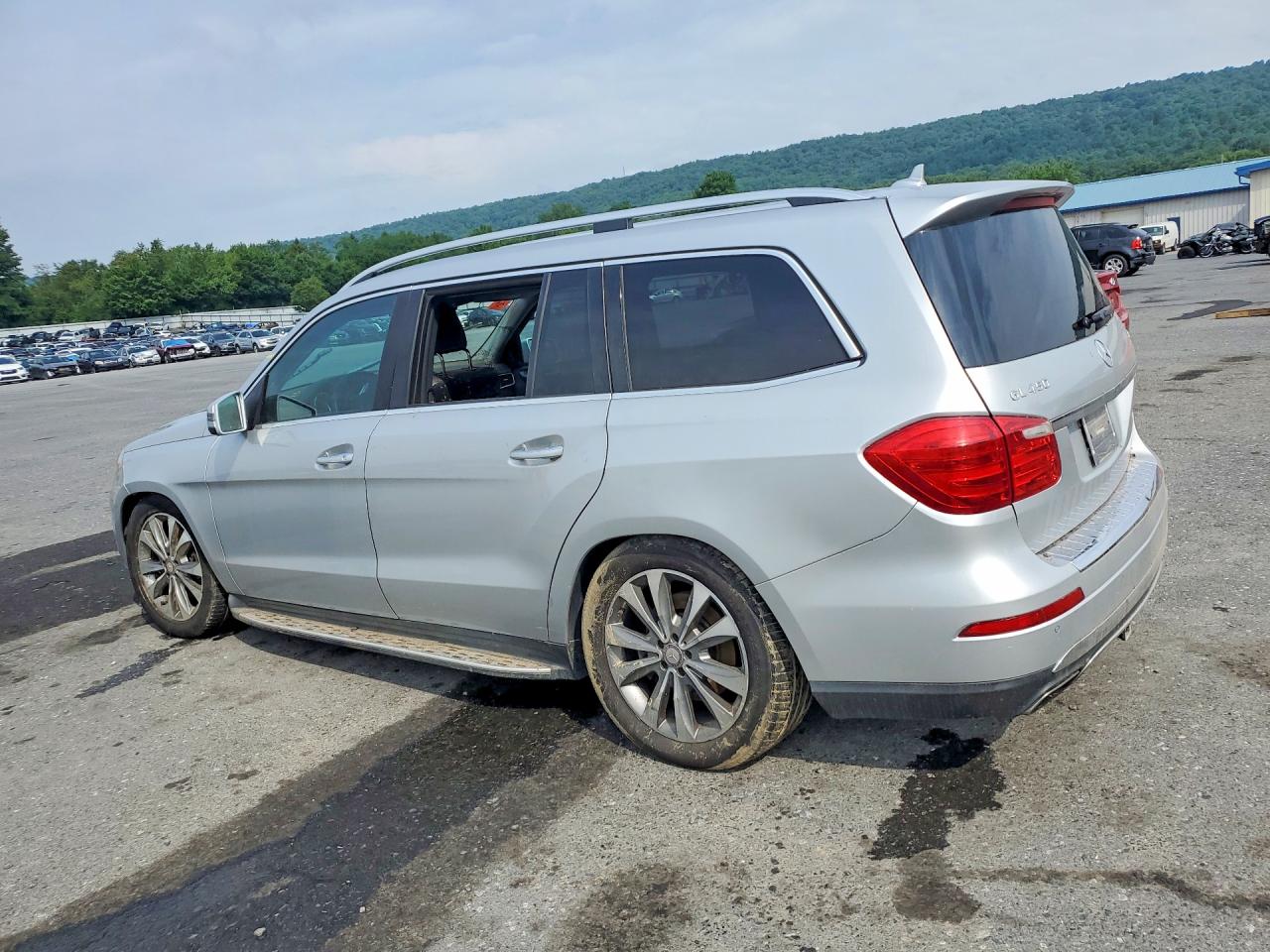 2014 Mercedes-benz Gl 450 4matic Серебряный vin: 4JGDF7CE4EA325232