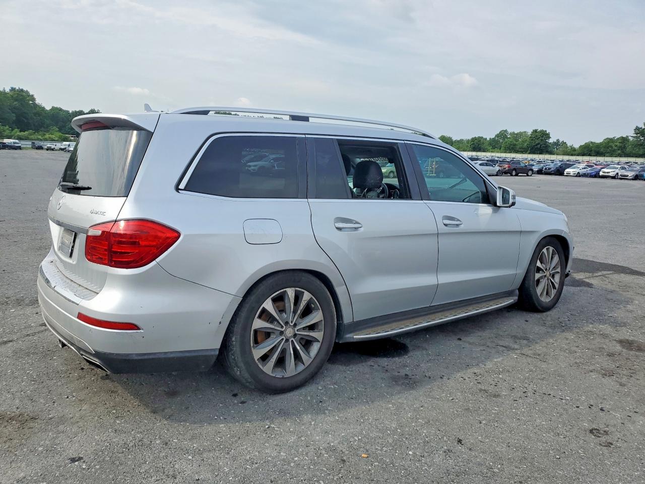 2014 Mercedes-benz Gl 450 4matic Серебряный vin: 4JGDF7CE4EA325232