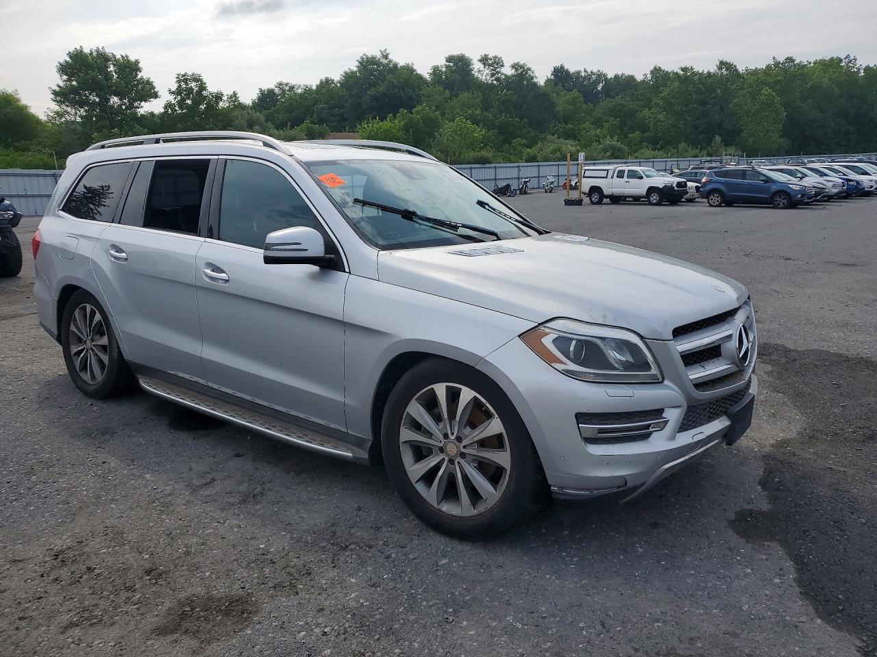 2014 Mercedes-benz Gl 450 4matic Серебряный vin: 4JGDF7CE4EA325232