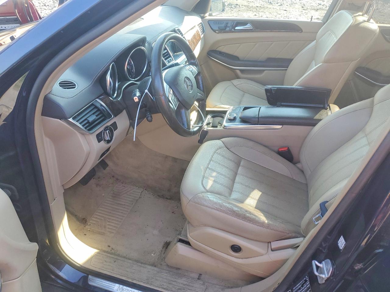 2014 Mercedes-benz Gl 450 4matic Blue vin: 4JGDF7CE4EA336134