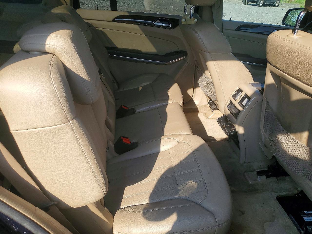 2014 Mercedes-benz Gl 450 4matic Blue vin: 4JGDF7CE4EA336134