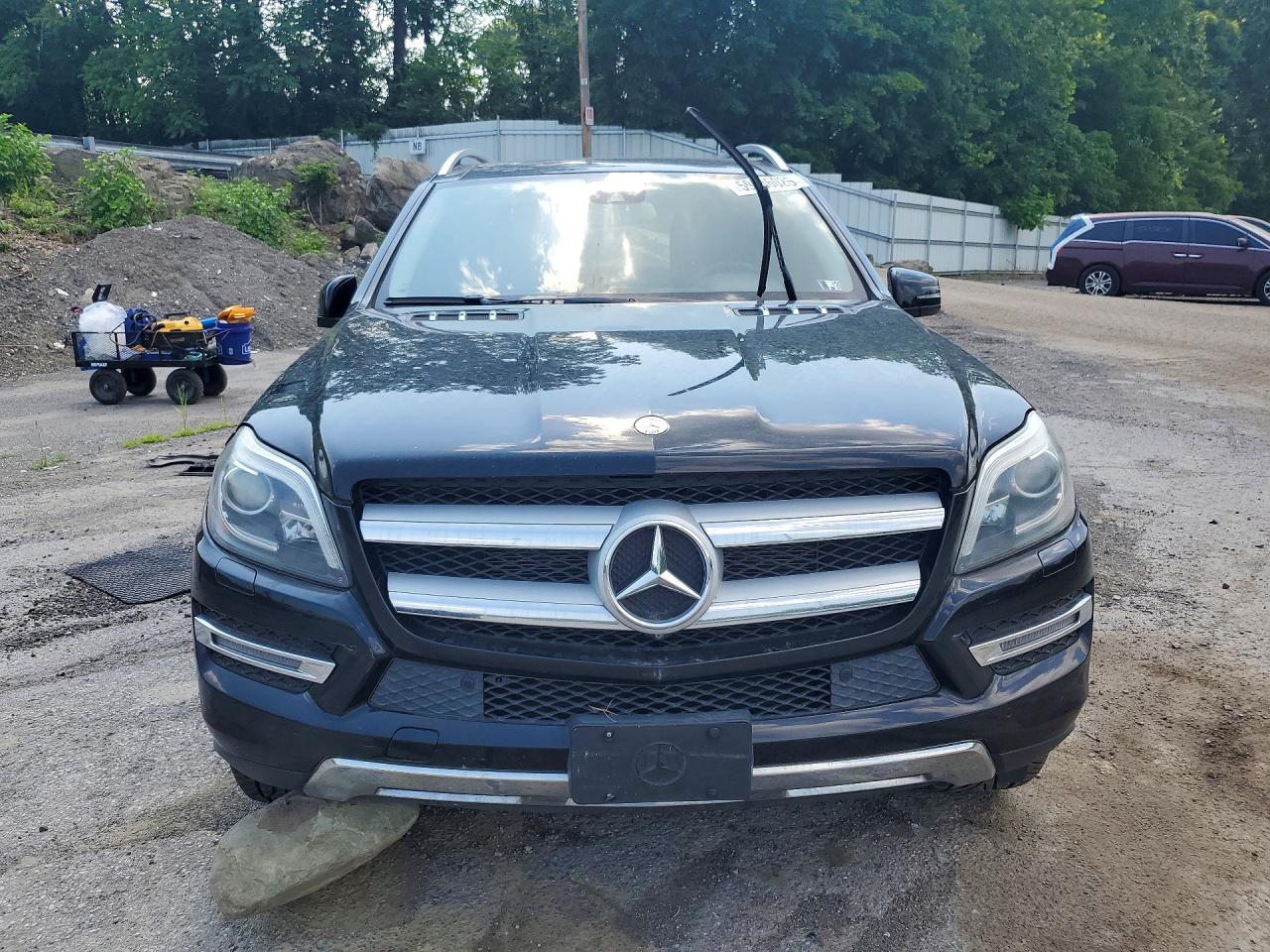 2014 Mercedes-benz Gl 450 4matic Black vin: 4JGDF7CE4EA348977