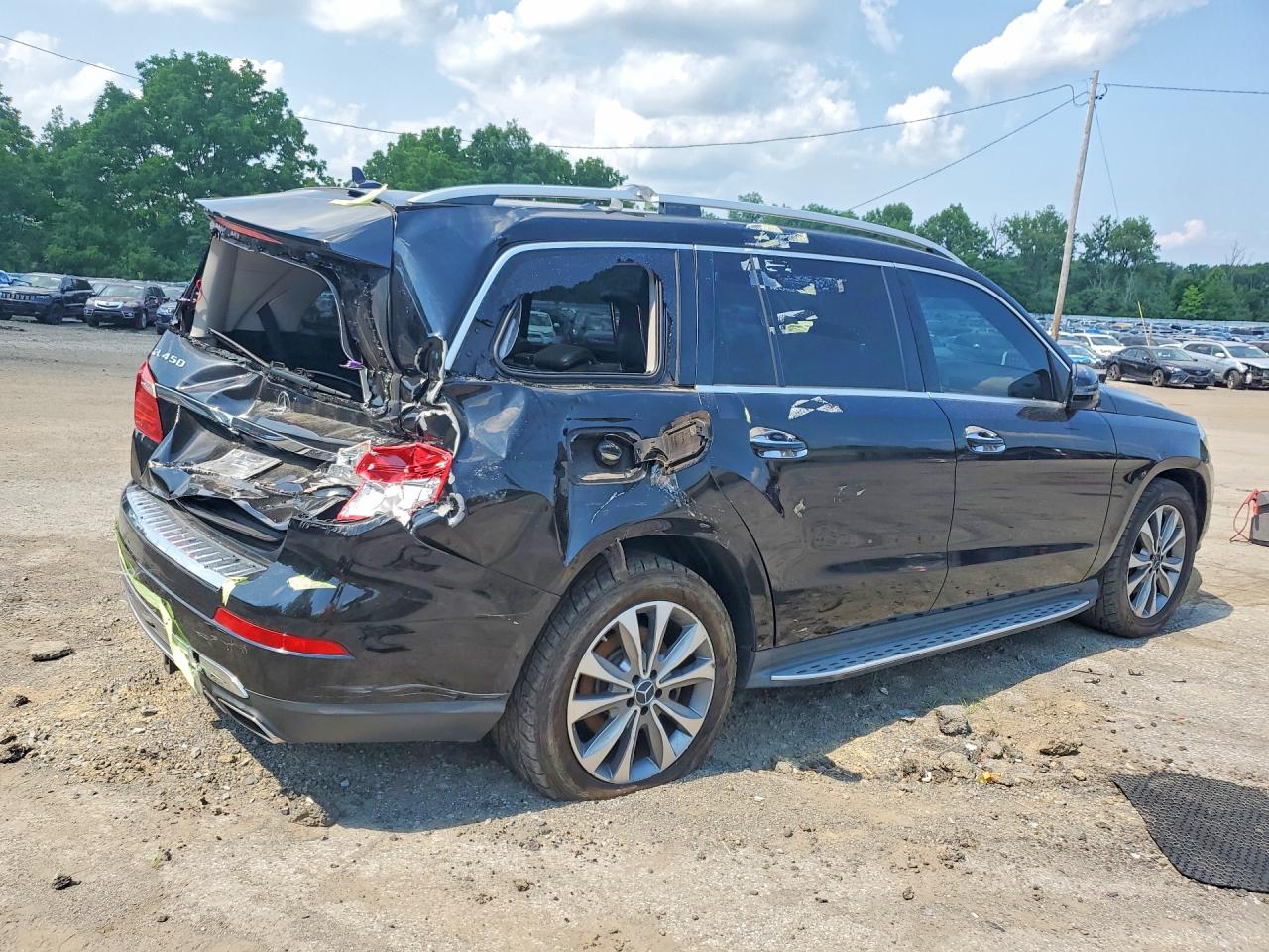 2014 Mercedes-benz Gl 450 4matic Black vin: 4JGDF7CE4EA348977