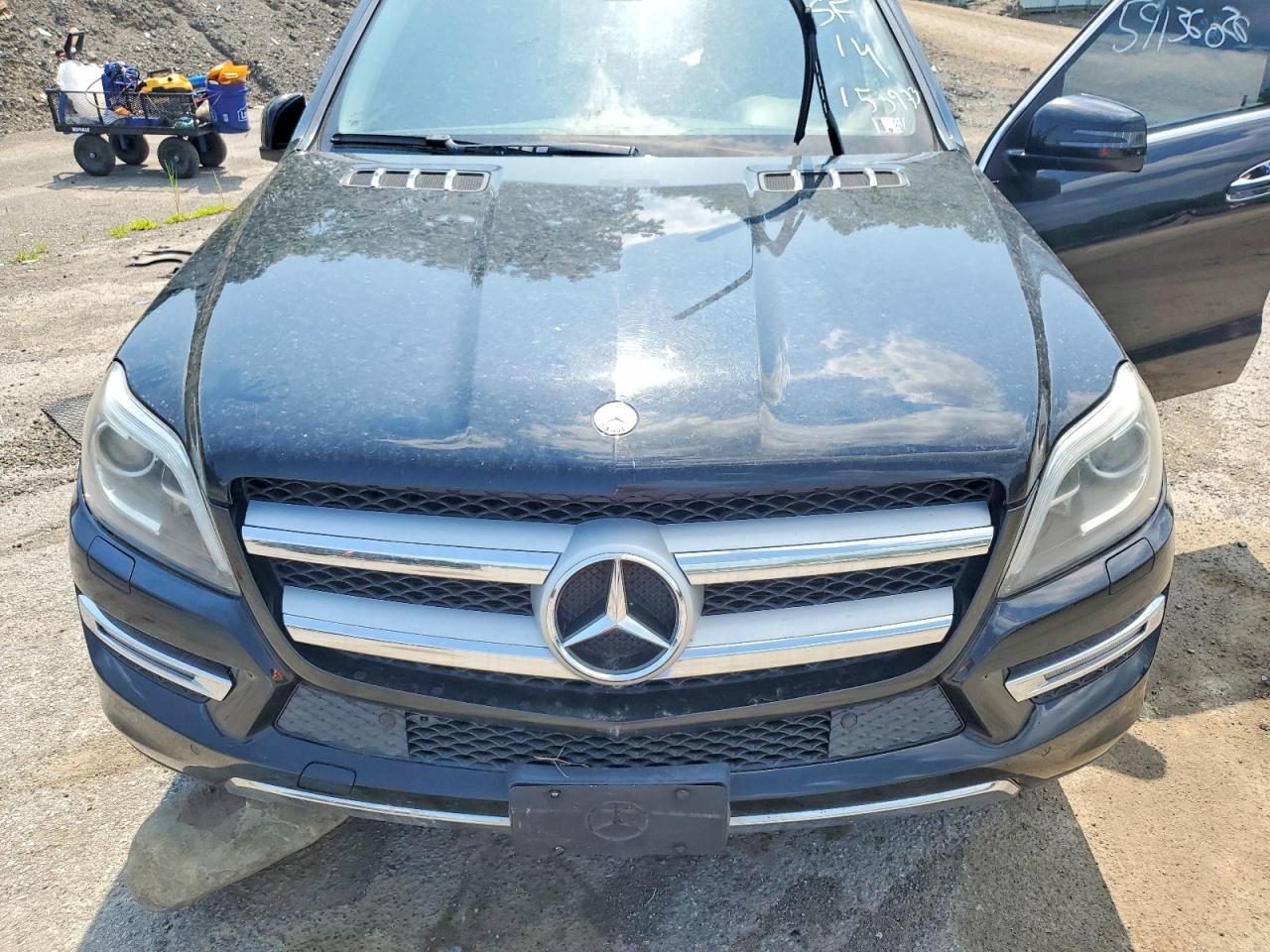 2014 Mercedes-benz Gl 450 4matic Black vin: 4JGDF7CE4EA348977