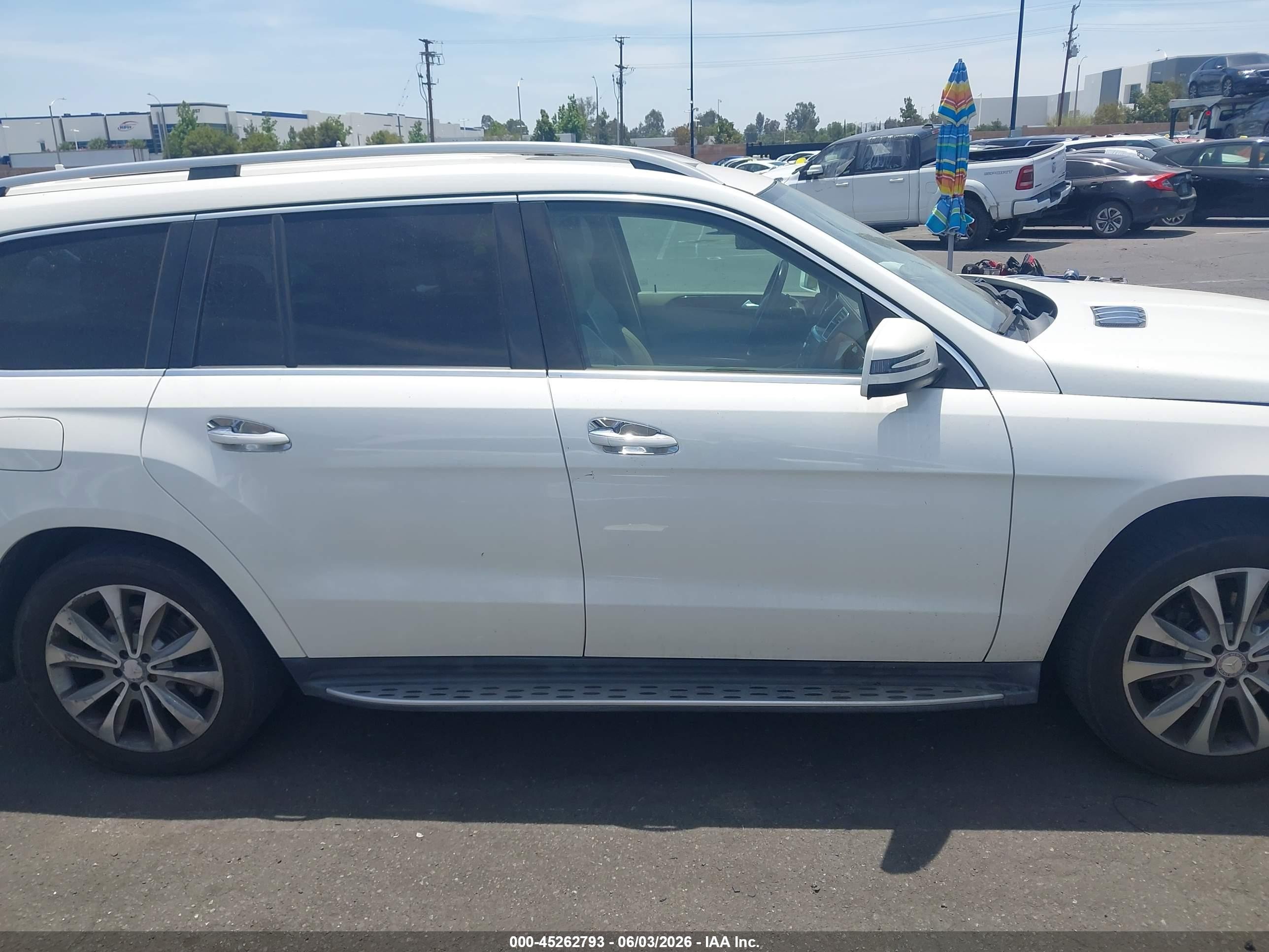 2014 Mercedes-benz Gl 450 4matic White vin: 4JGDF7CE4EA348994