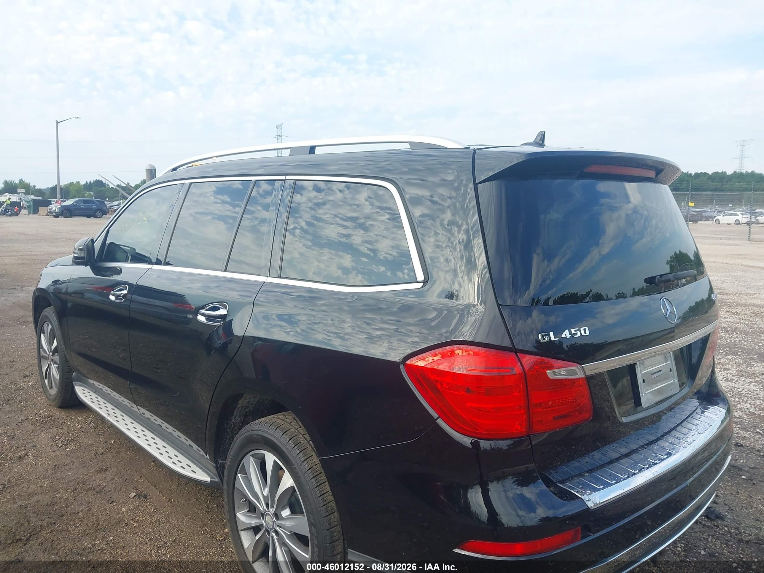 2014 Mercedes-benz Gl 450 4matic Black vin: 4JGDF7CE4EA352723