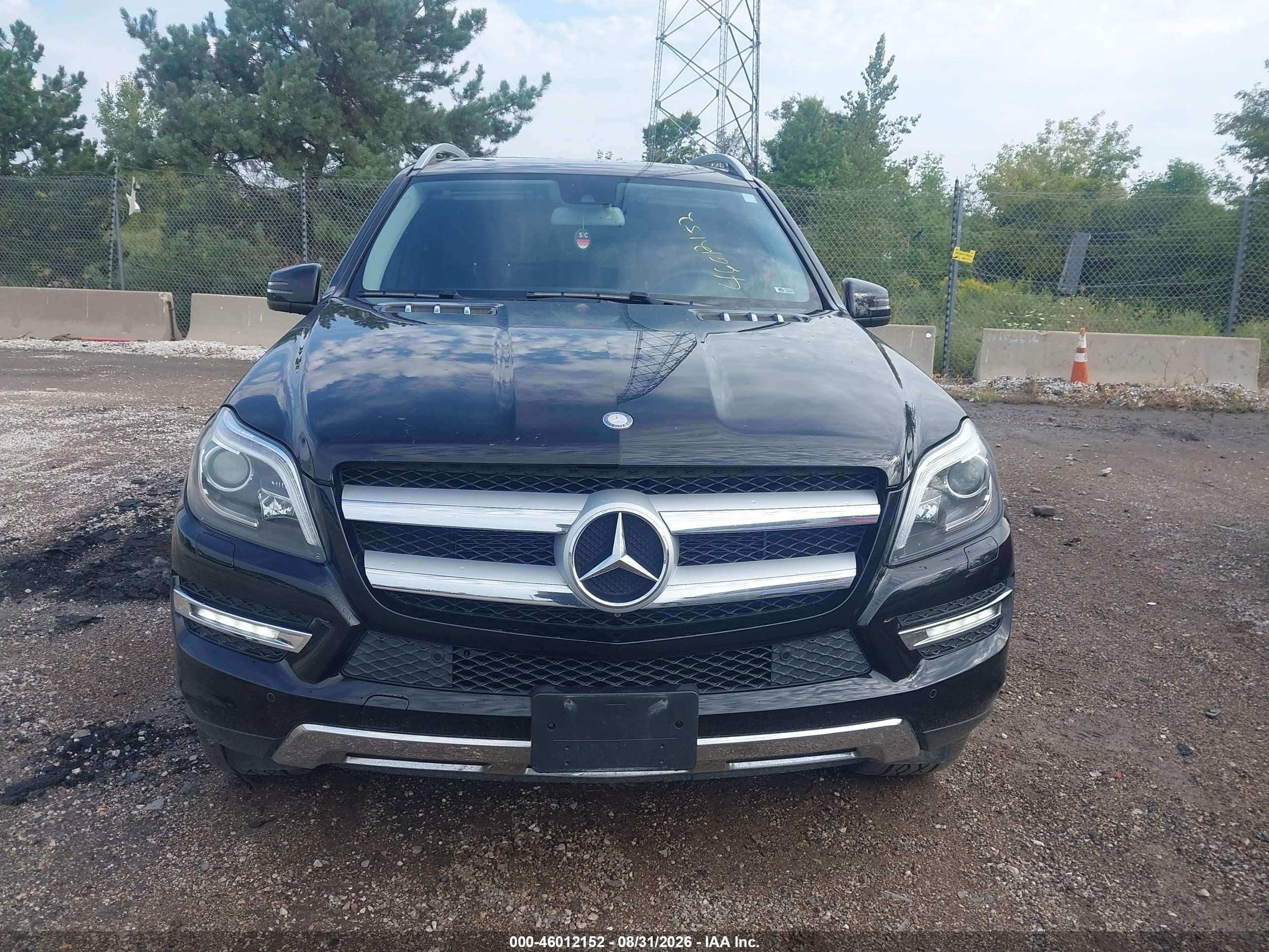 2014 Mercedes-benz Gl 450 4matic Black vin: 4JGDF7CE4EA352723