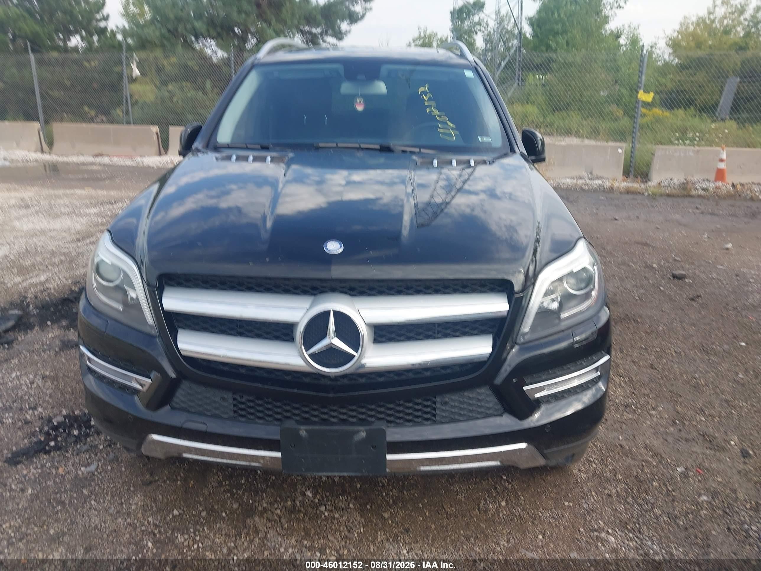 2014 Mercedes-benz Gl 450 4matic Black vin: 4JGDF7CE4EA352723