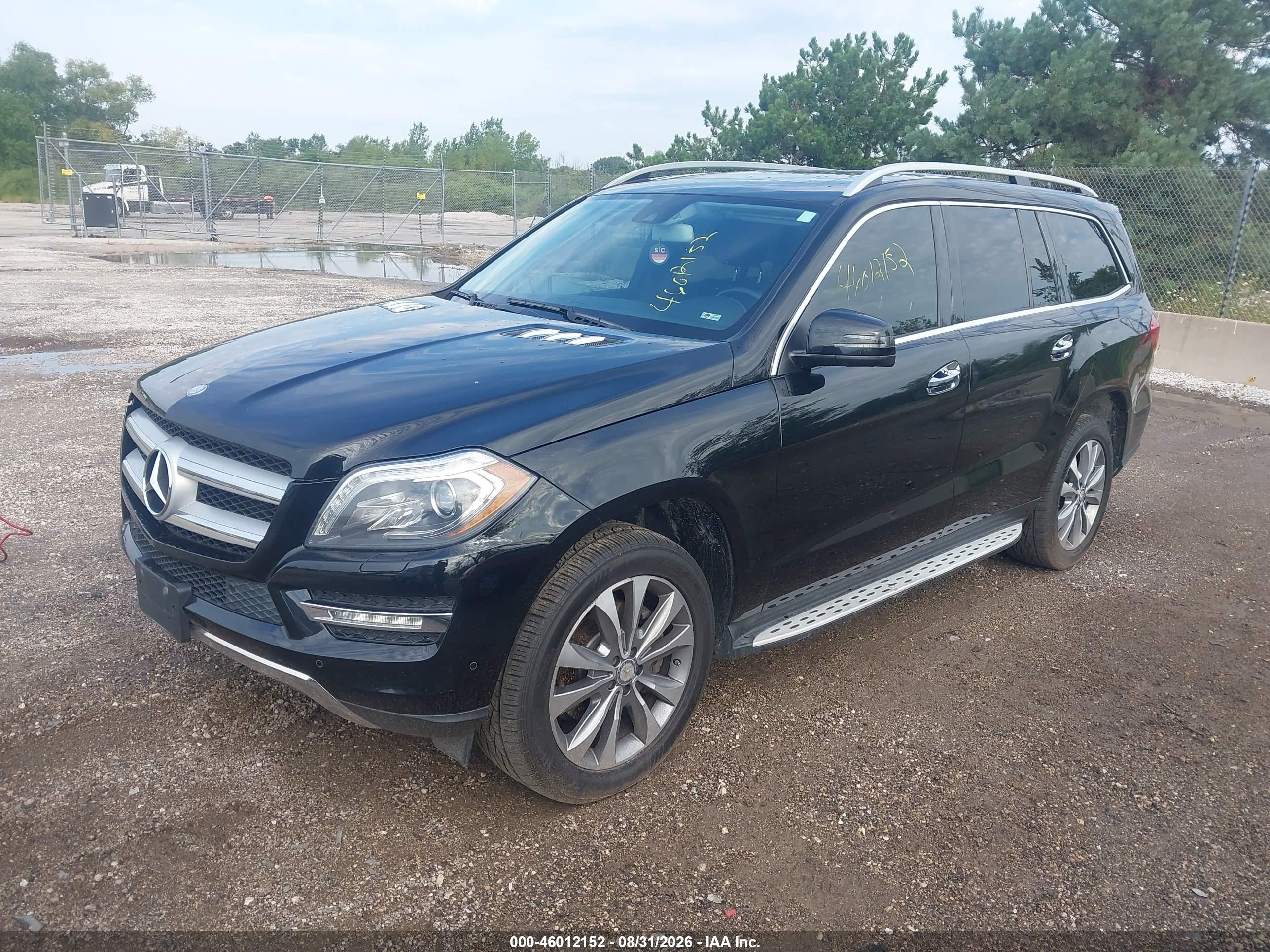 2014 Mercedes-benz Gl 450 4matic Black vin: 4JGDF7CE4EA352723