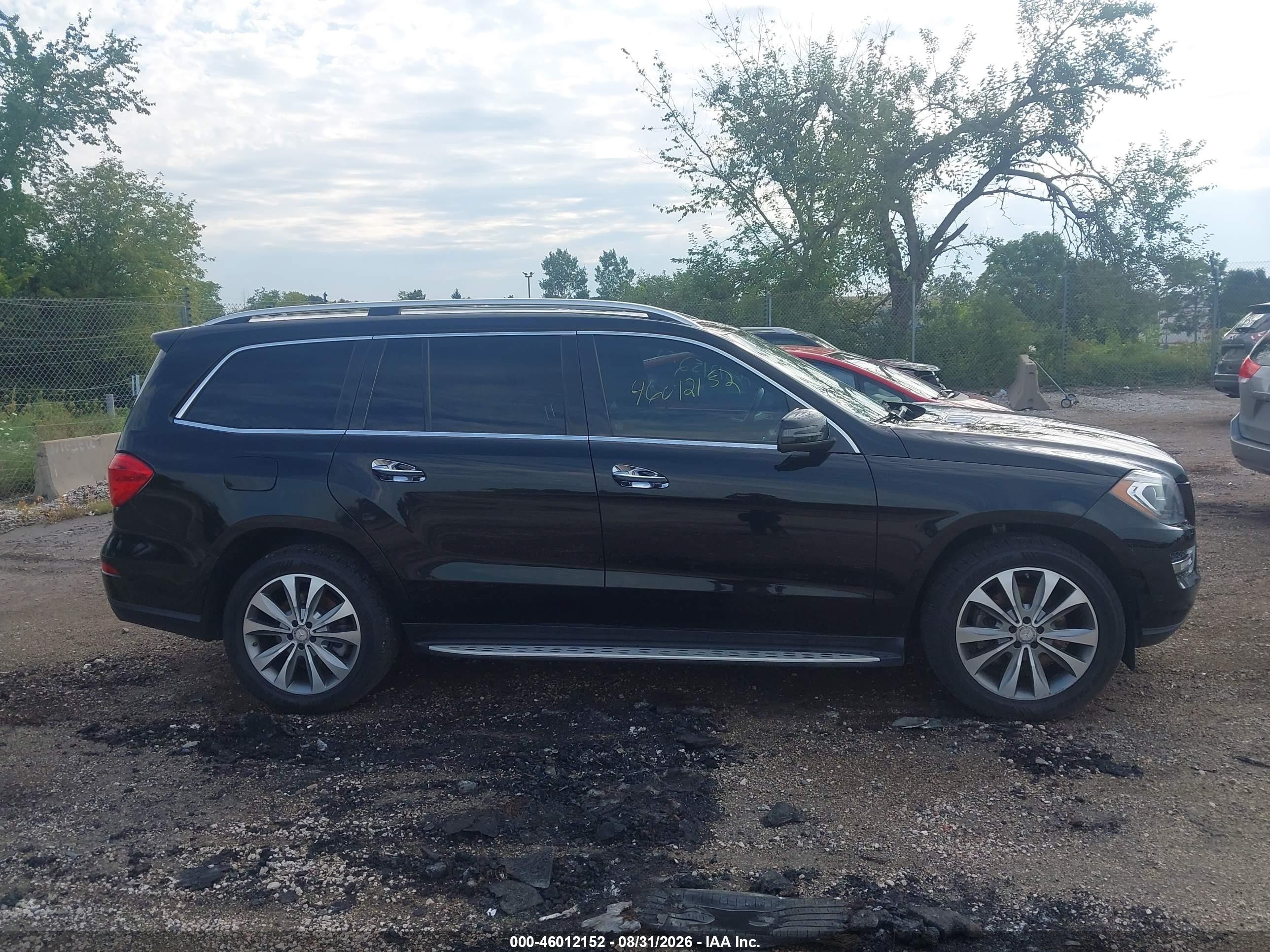 2014 Mercedes-benz Gl 450 4matic Black vin: 4JGDF7CE4EA352723