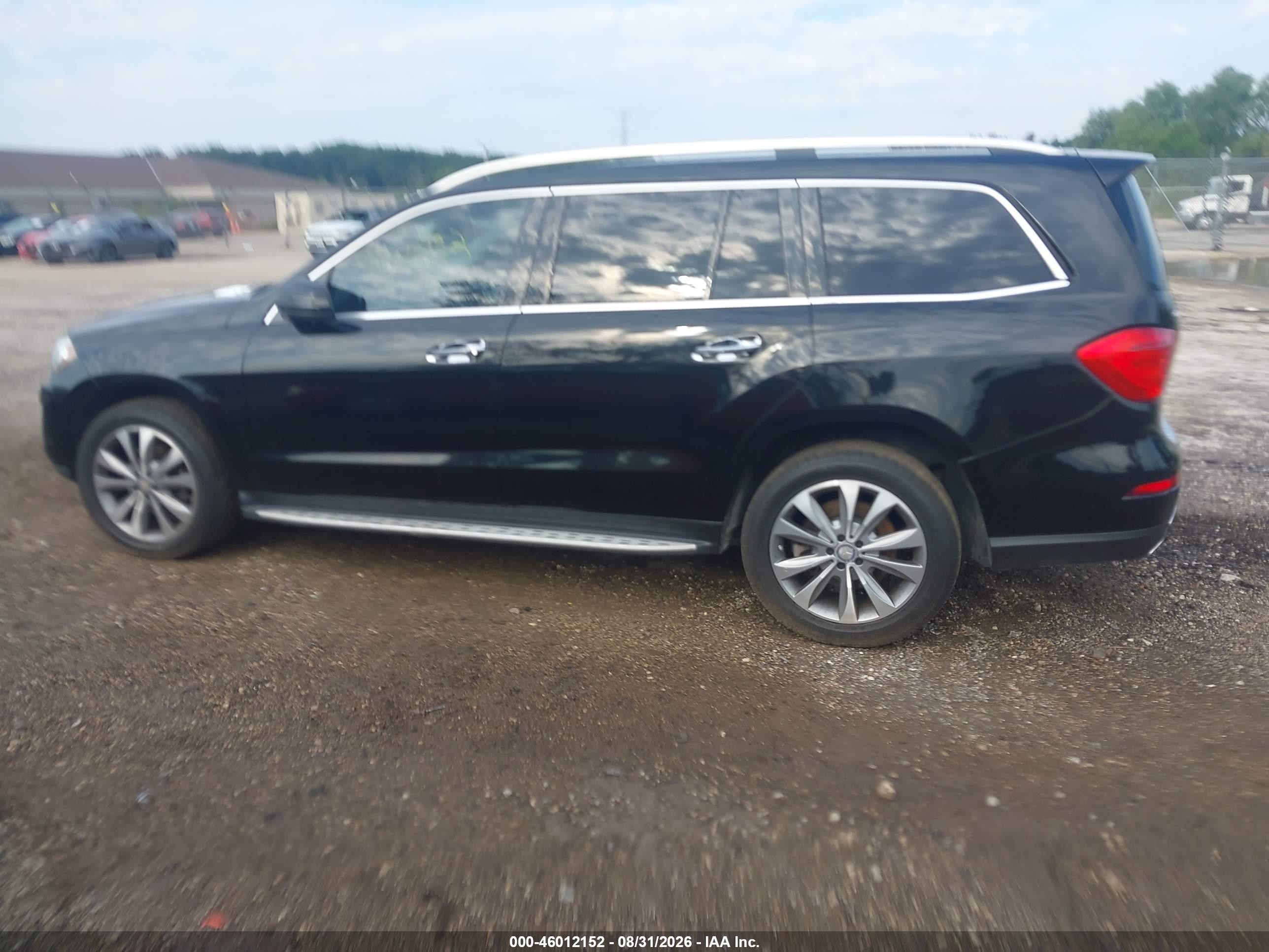 2014 Mercedes-benz Gl 450 4matic Black vin: 4JGDF7CE4EA352723