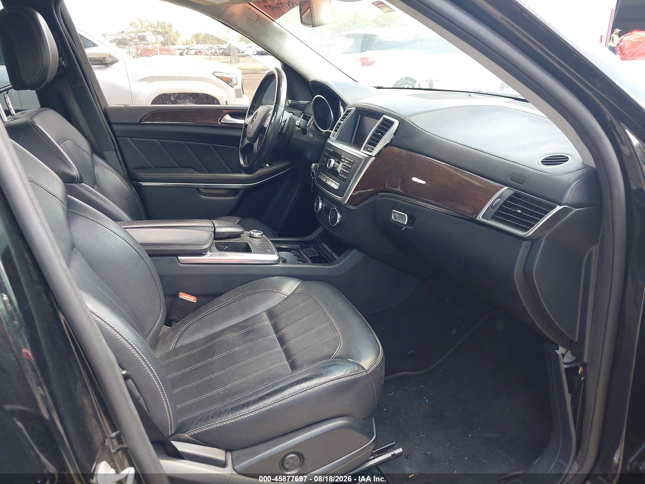 2014 Mercedes-benz Gl 450 4matic Black vin: 4JGDF7CE4EA366251