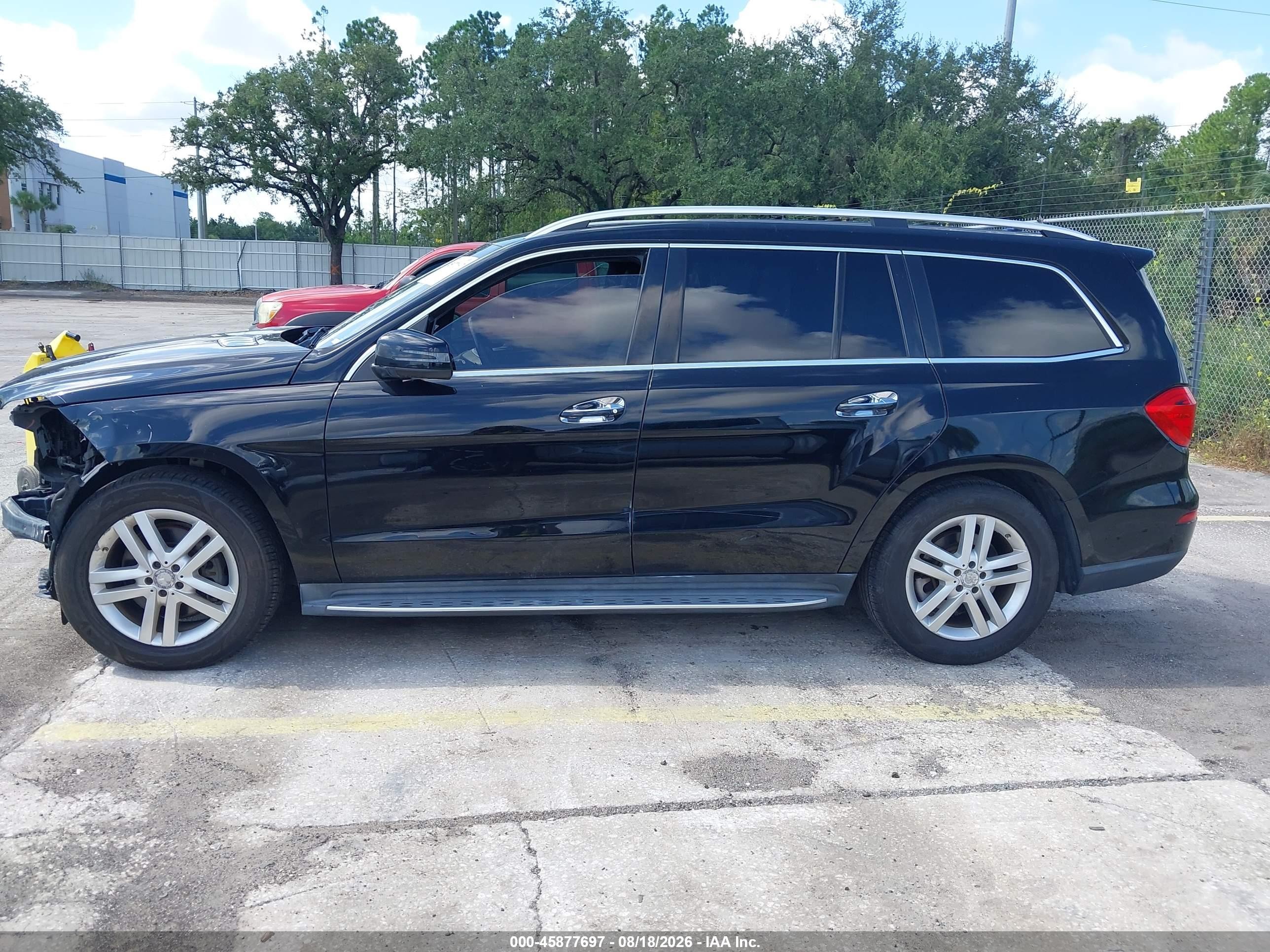 2014 Mercedes-benz Gl 450 4matic Black vin: 4JGDF7CE4EA366251