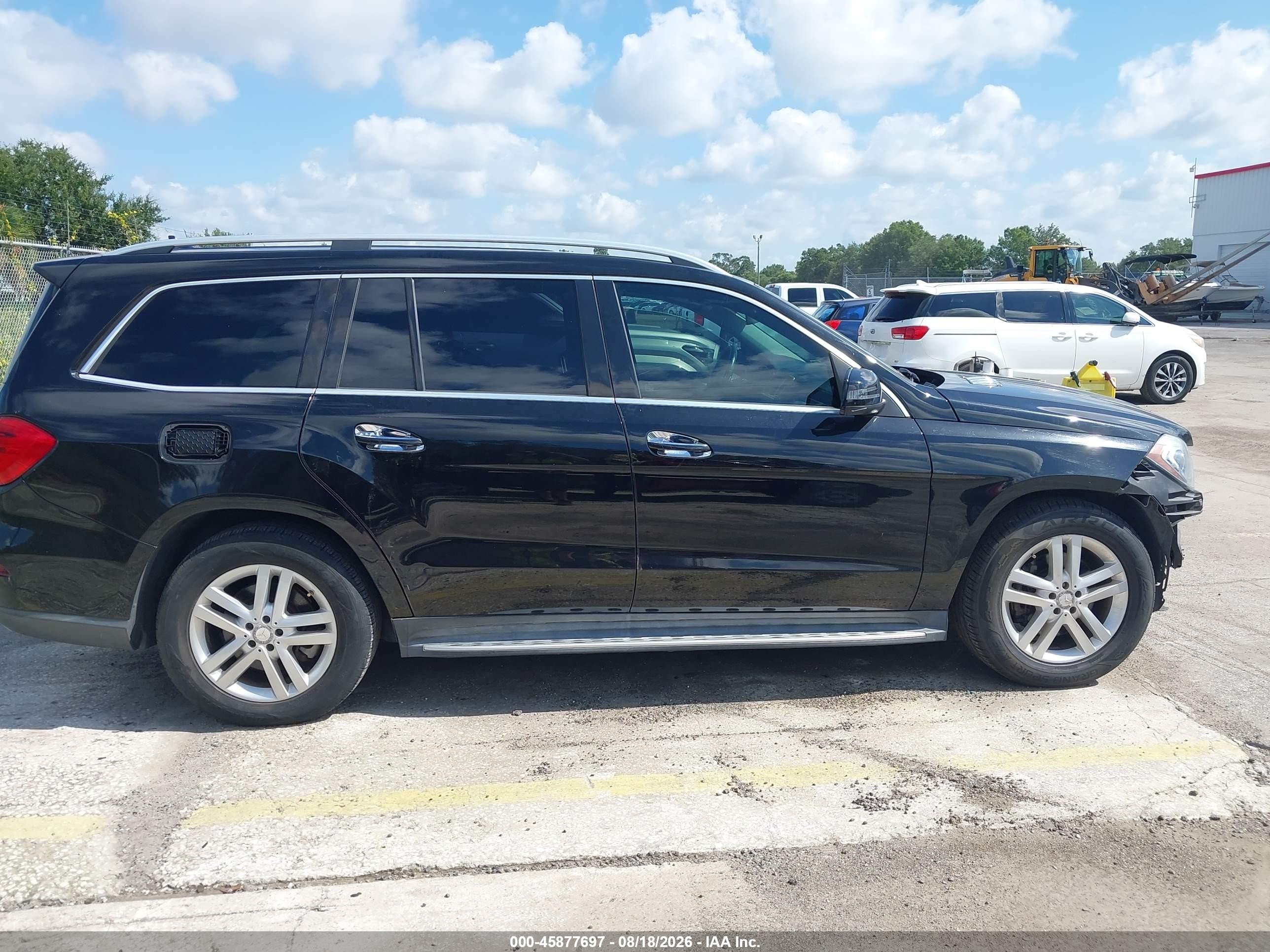 2014 Mercedes-benz Gl 450 4matic Black vin: 4JGDF7CE4EA366251