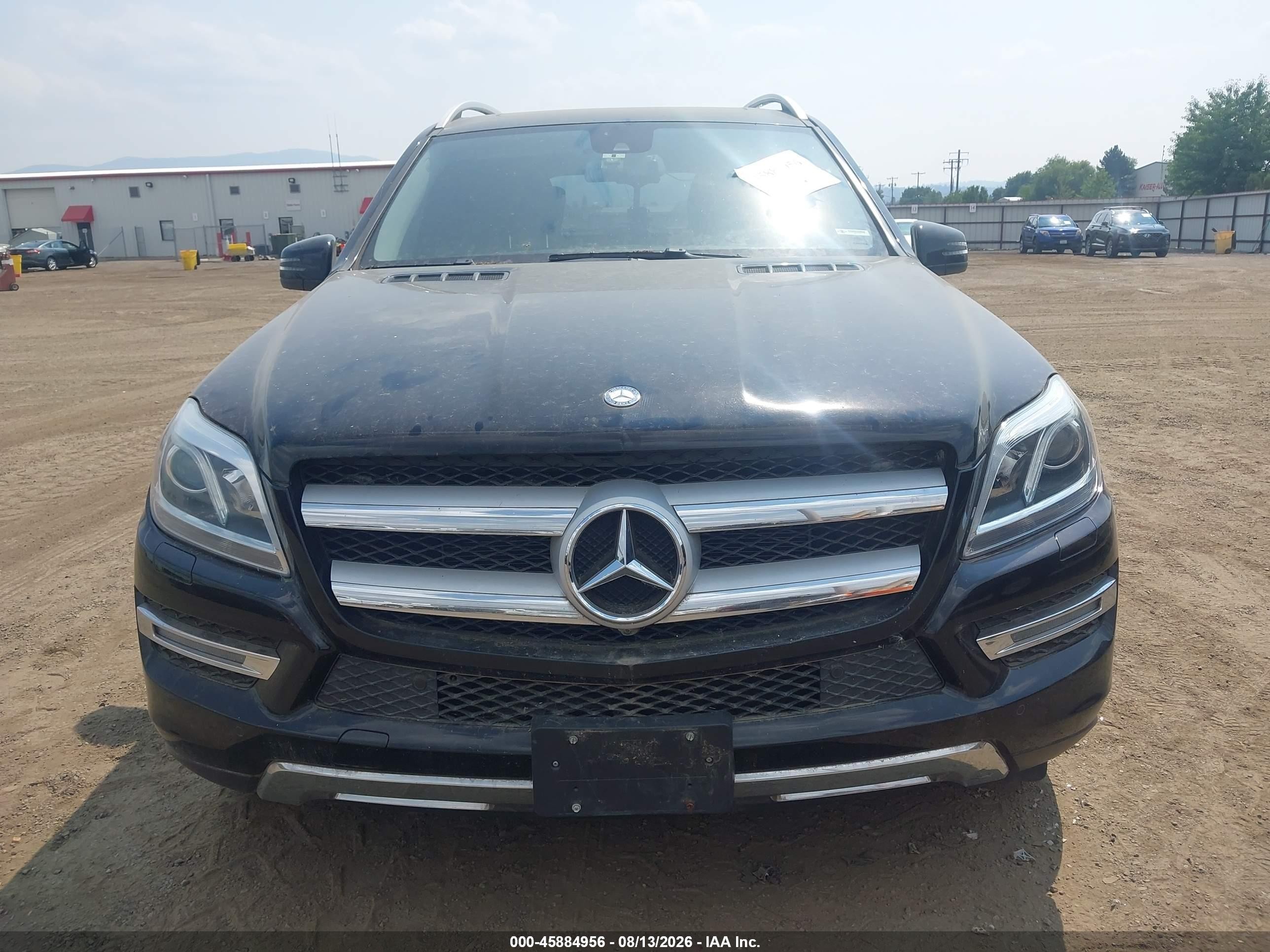2014 Mercedes-benz Gl 450 4matic Black vin: 4JGDF7CE4EA383986