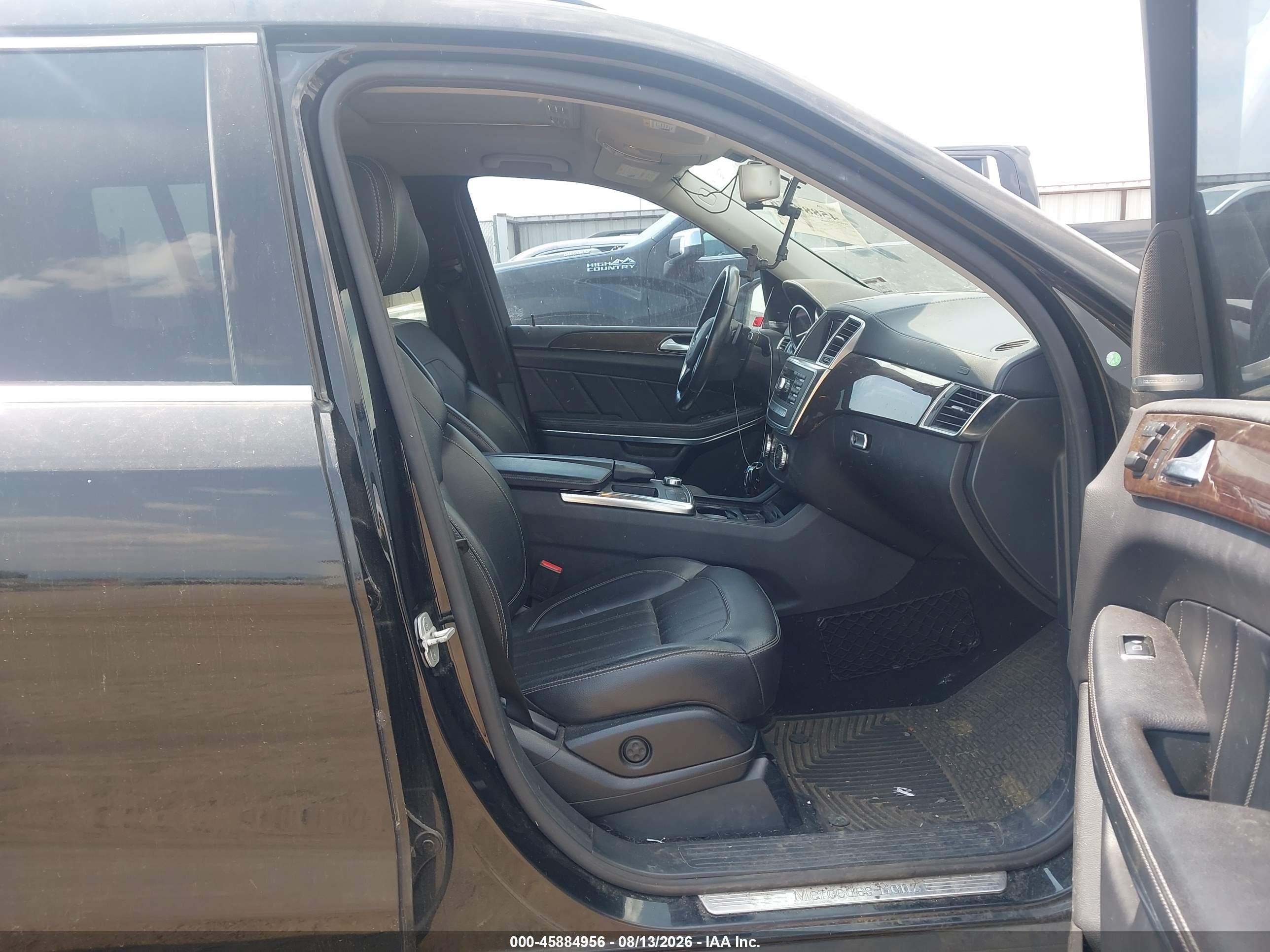 2014 Mercedes-benz Gl 450 4matic Black vin: 4JGDF7CE4EA383986