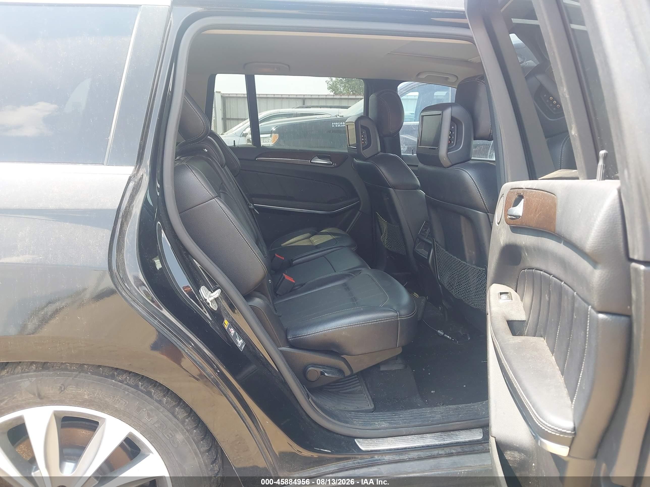2014 Mercedes-benz Gl 450 4matic Black vin: 4JGDF7CE4EA383986