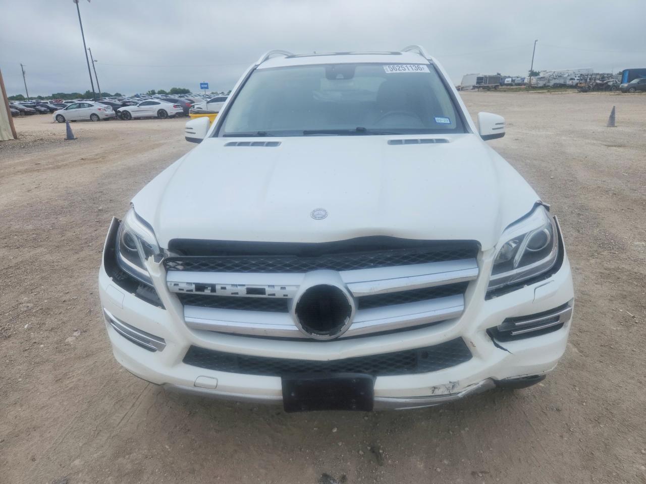 2014 Mercedes-benz Gl 450 4matic White vin: 4JGDF7CE4EA401273
