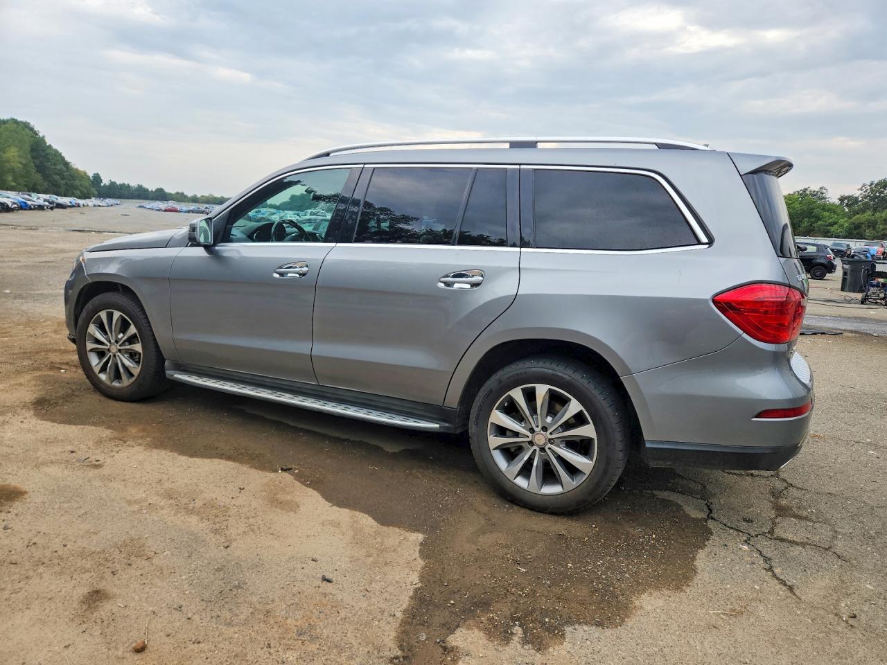 2014 Mercedes-benz Gl 450 4matic Gray vin: 4JGDF7CE4EA411981