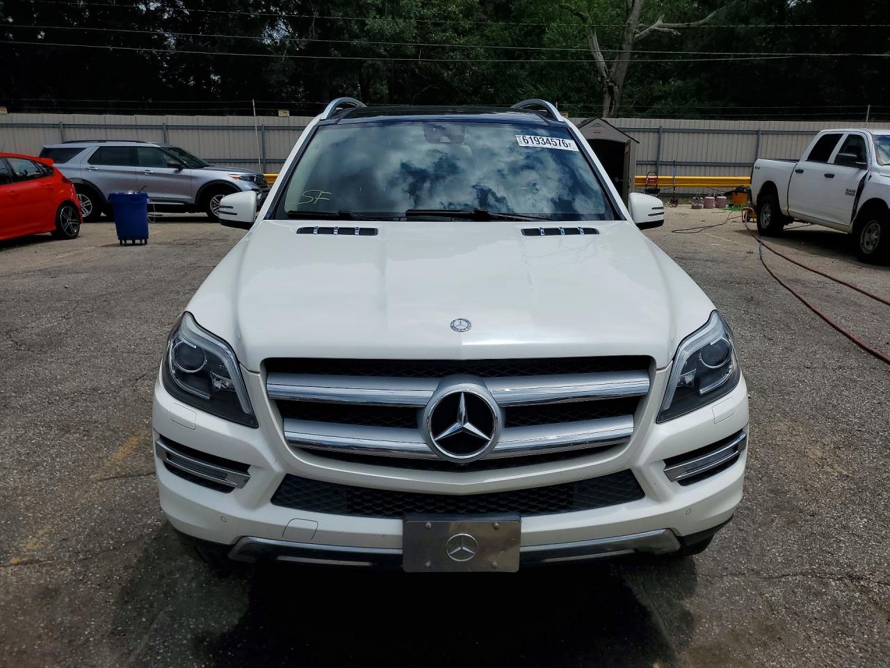 2014 Mercedes-benz Gl 450 4matic White vin: 4JGDF7CE4EA440462