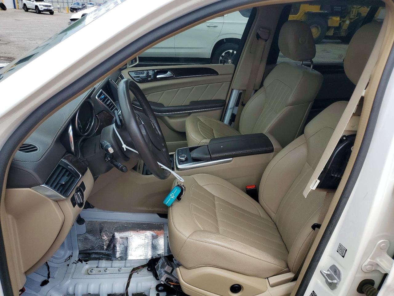 2014 Mercedes-benz Gl 450 4matic White vin: 4JGDF7CE4EA440462