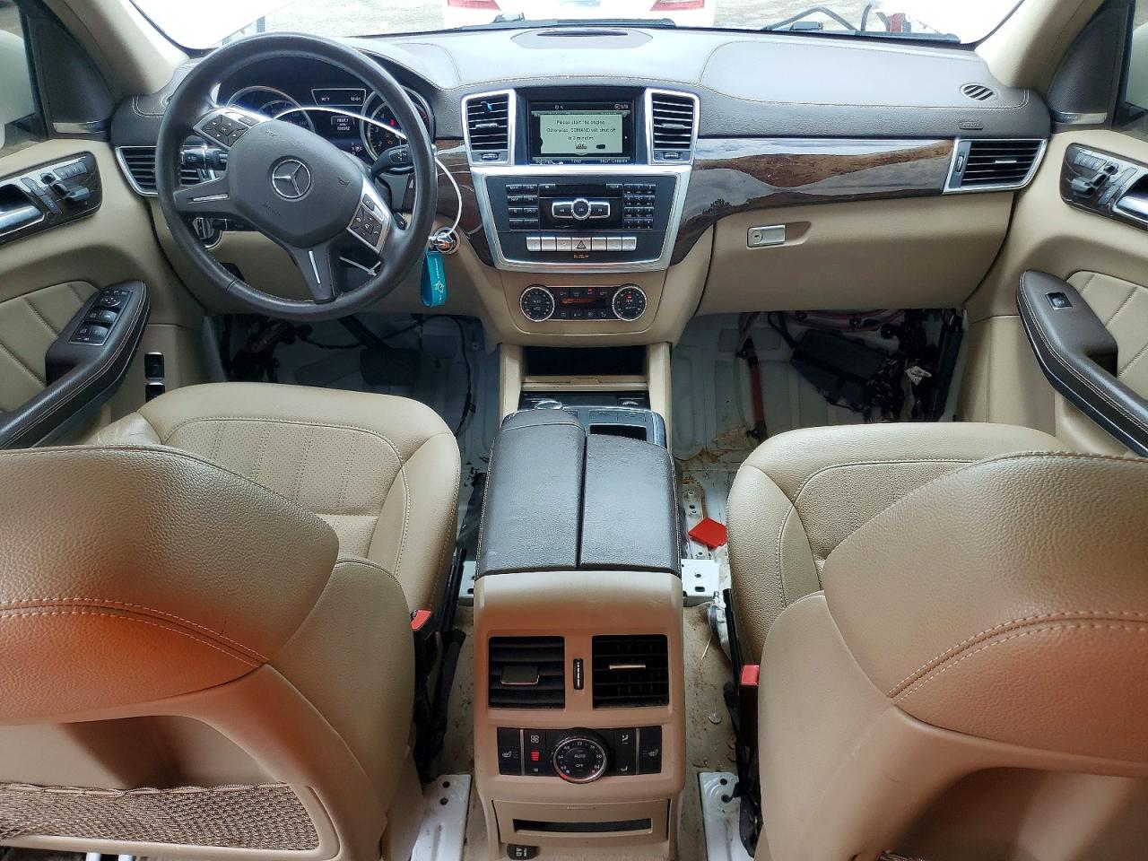 2014 Mercedes-benz Gl 450 4matic White vin: 4JGDF7CE4EA440462