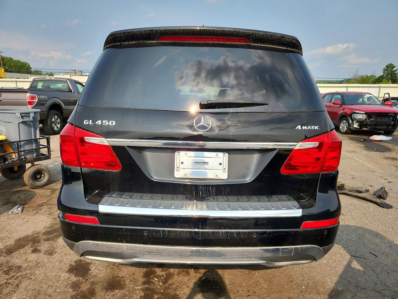 2013 Mercedes-benz Gl 450 4matic Black vin: 4JGDF7CE5DA128858