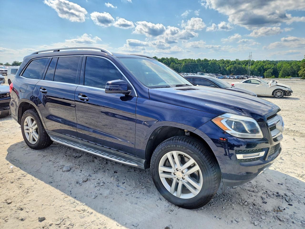 2013 Mercedes-benz Gl 450 4matic Blue vin: 4JGDF7CE5DA169359