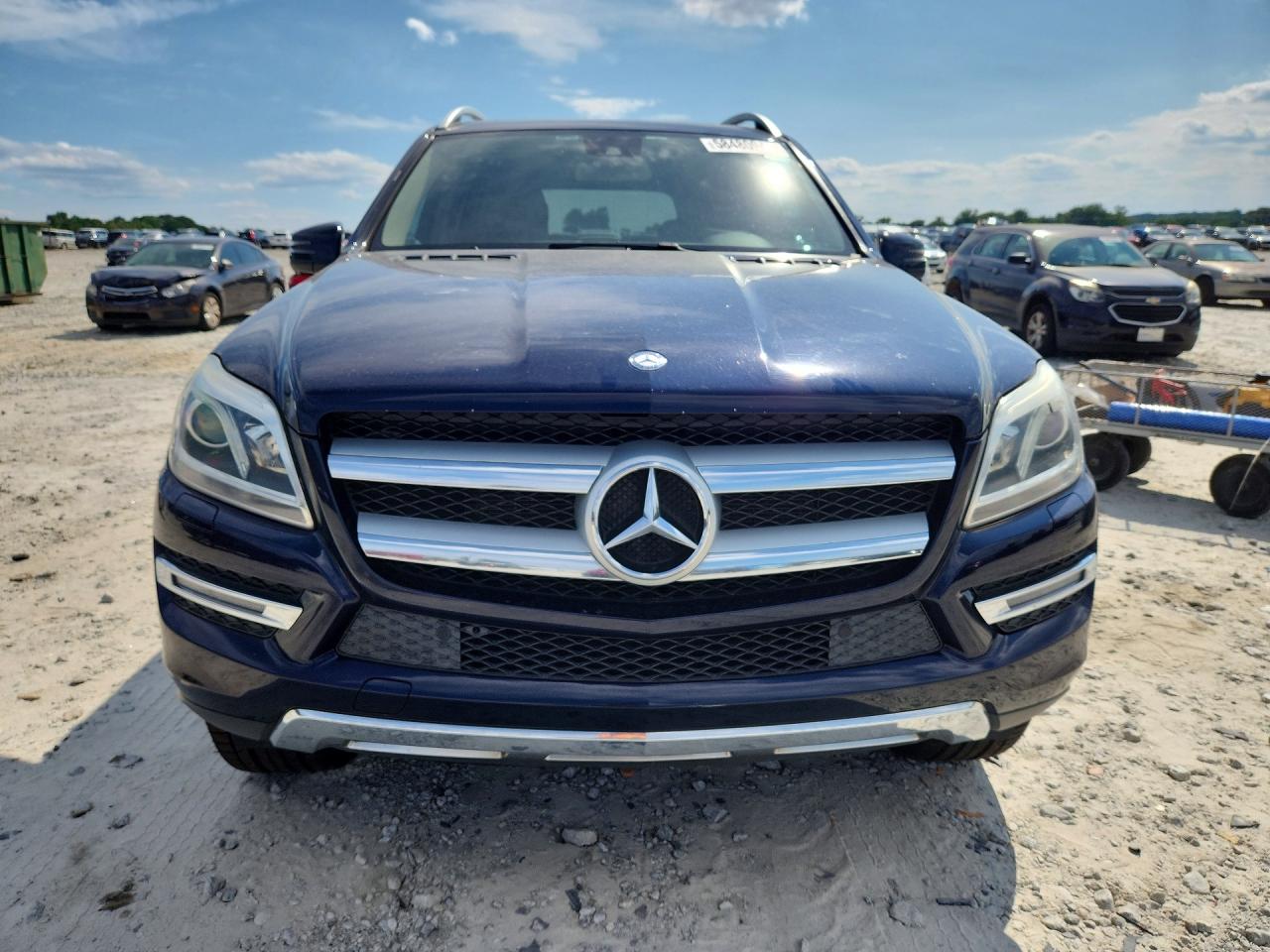 2013 Mercedes-benz Gl 450 4matic Blue vin: 4JGDF7CE5DA169359