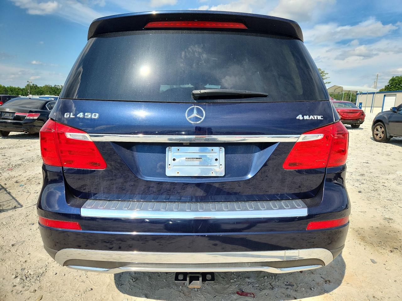 2013 Mercedes-benz Gl 450 4matic Blue vin: 4JGDF7CE5DA169359