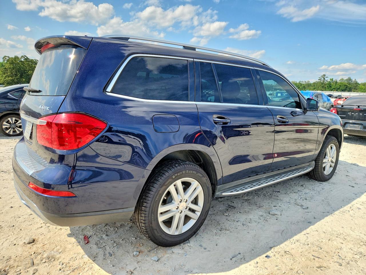 2013 Mercedes-benz Gl 450 4matic Blue vin: 4JGDF7CE5DA169359