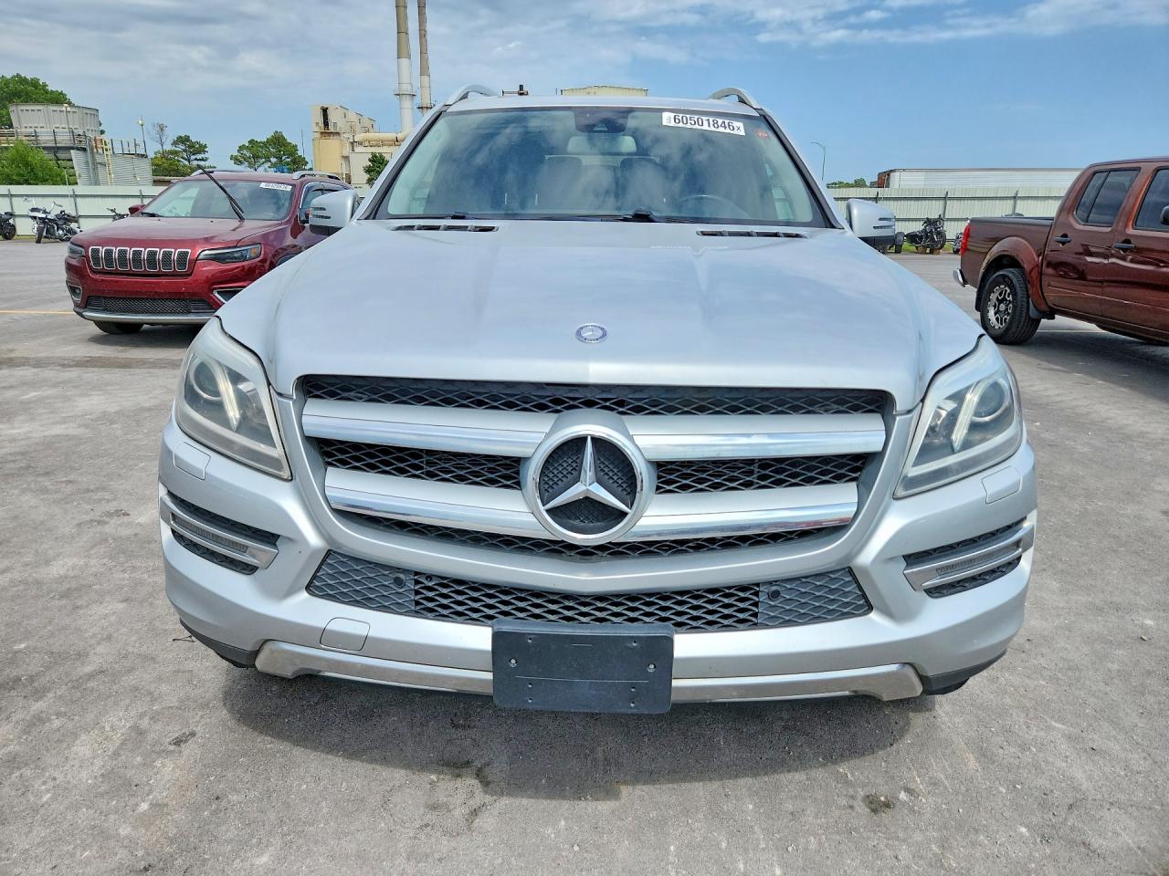 2013 Mercedes-benz Gl 450 4matic Silver vin: 4JGDF7CE5DA176554