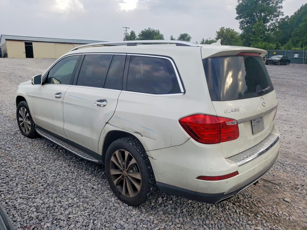 2013 Mercedes-benz Gl 450 4matic Белый vin: 4JGDF7CE5DA181267