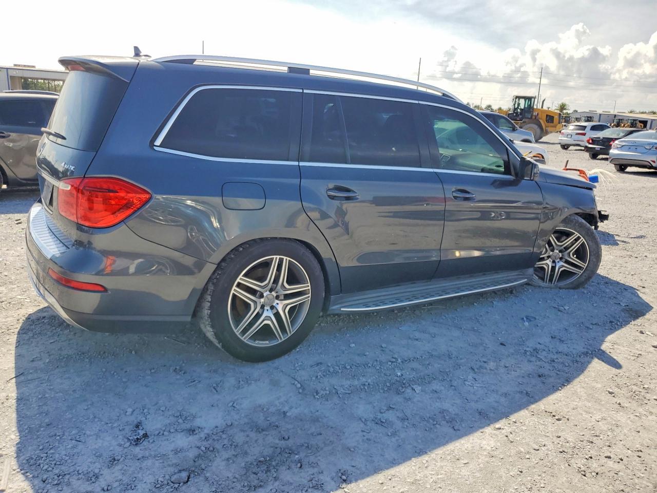 2013 Mercedes Gl 450 Gray vin: 4JGDF7CE5DA187635