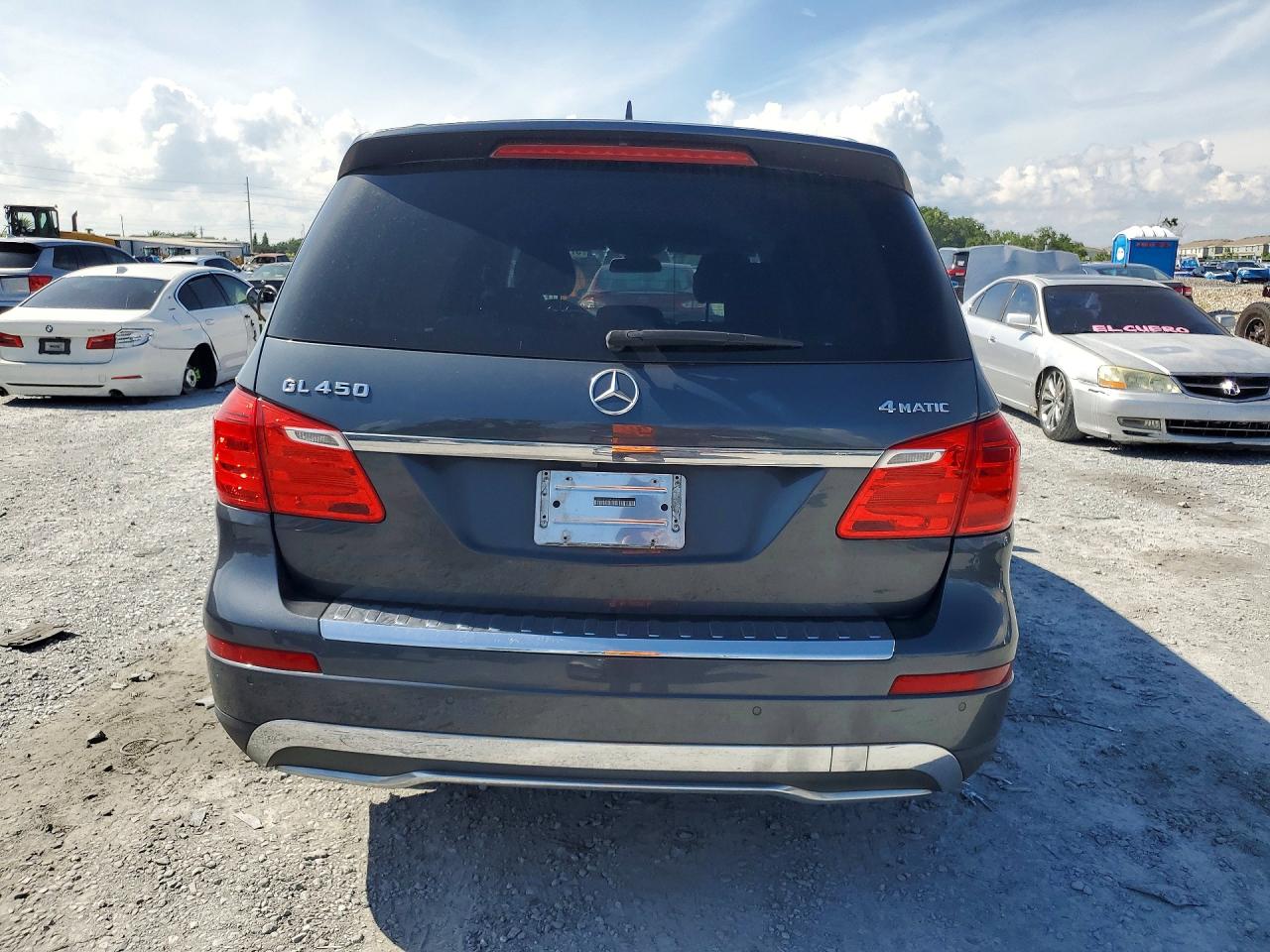2013 Mercedes Gl 450 Gray vin: 4JGDF7CE5DA187635