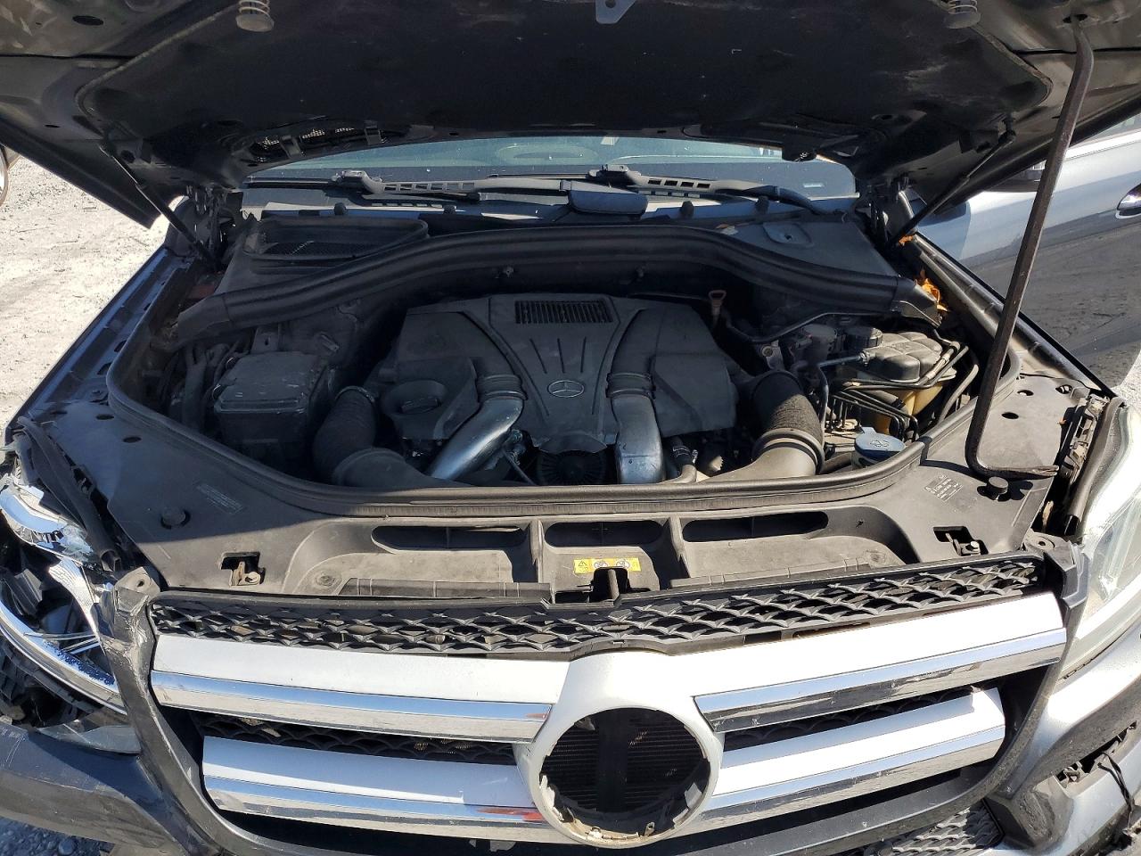 2013 Mercedes Gl 450 Gray vin: 4JGDF7CE5DA187635
