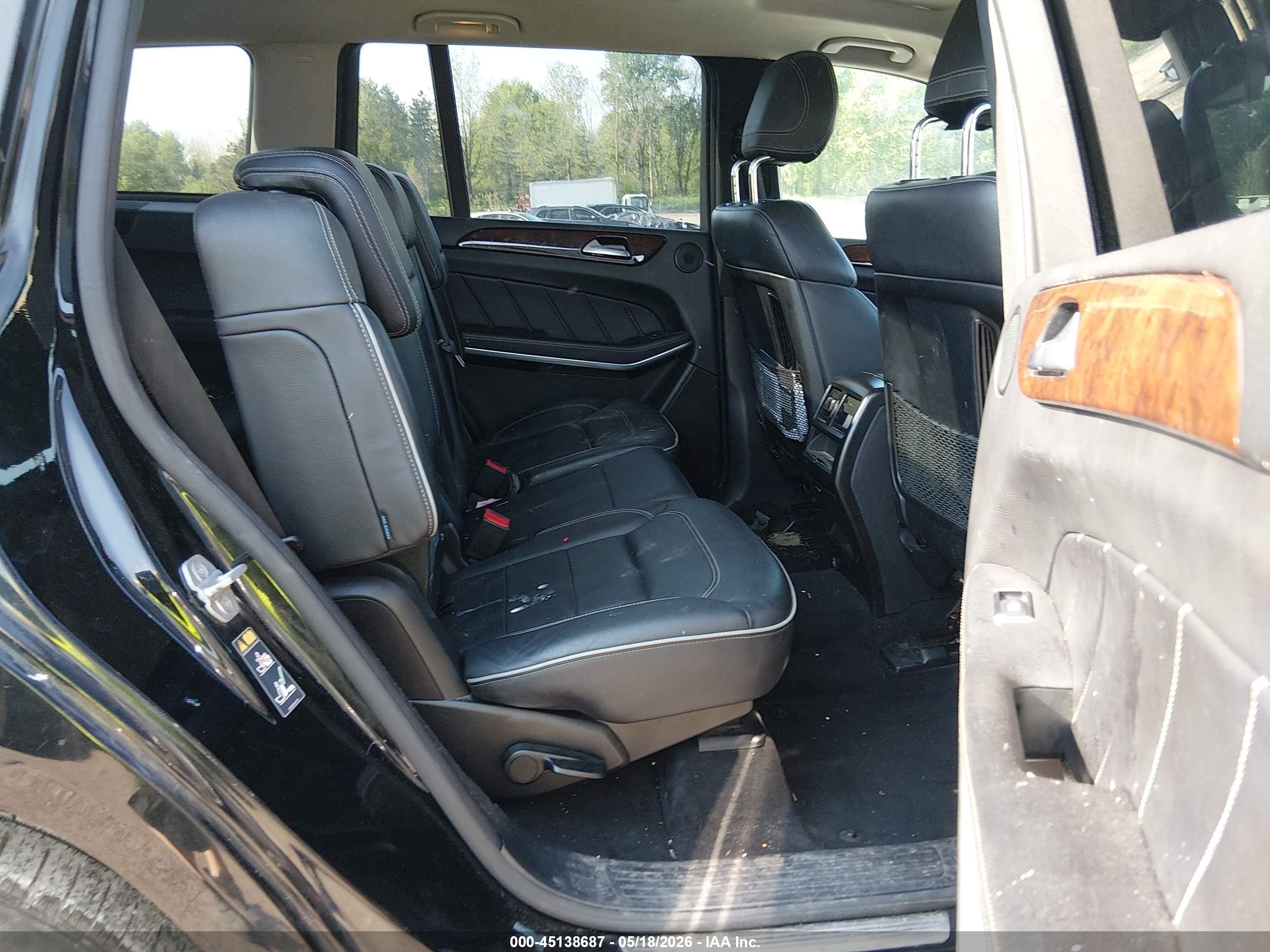 2013 Mercedes-benz Gl 450 4matic Black vin: 4JGDF7CE5DA197517