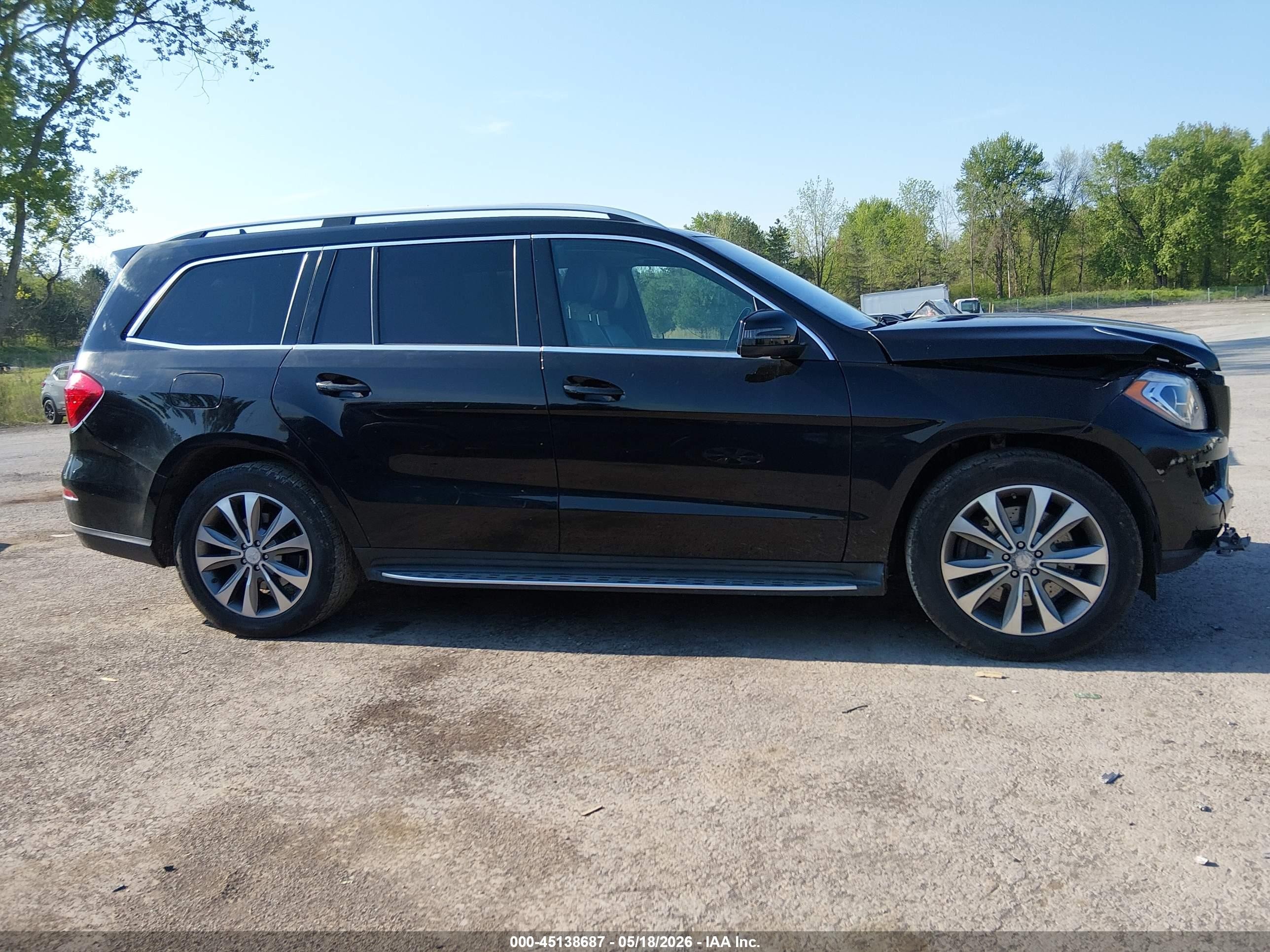 2013 Mercedes-benz Gl 450 4matic Black vin: 4JGDF7CE5DA197517