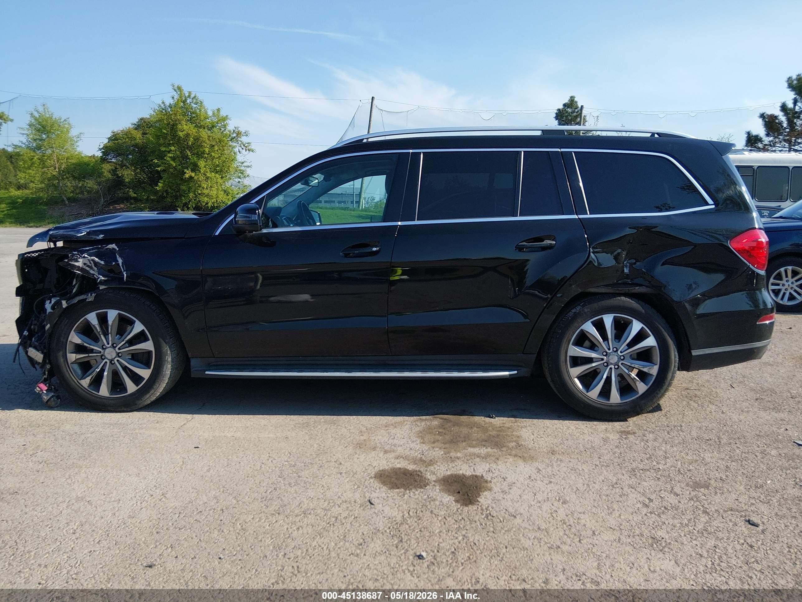 2013 Mercedes-benz Gl 450 4matic Black vin: 4JGDF7CE5DA197517