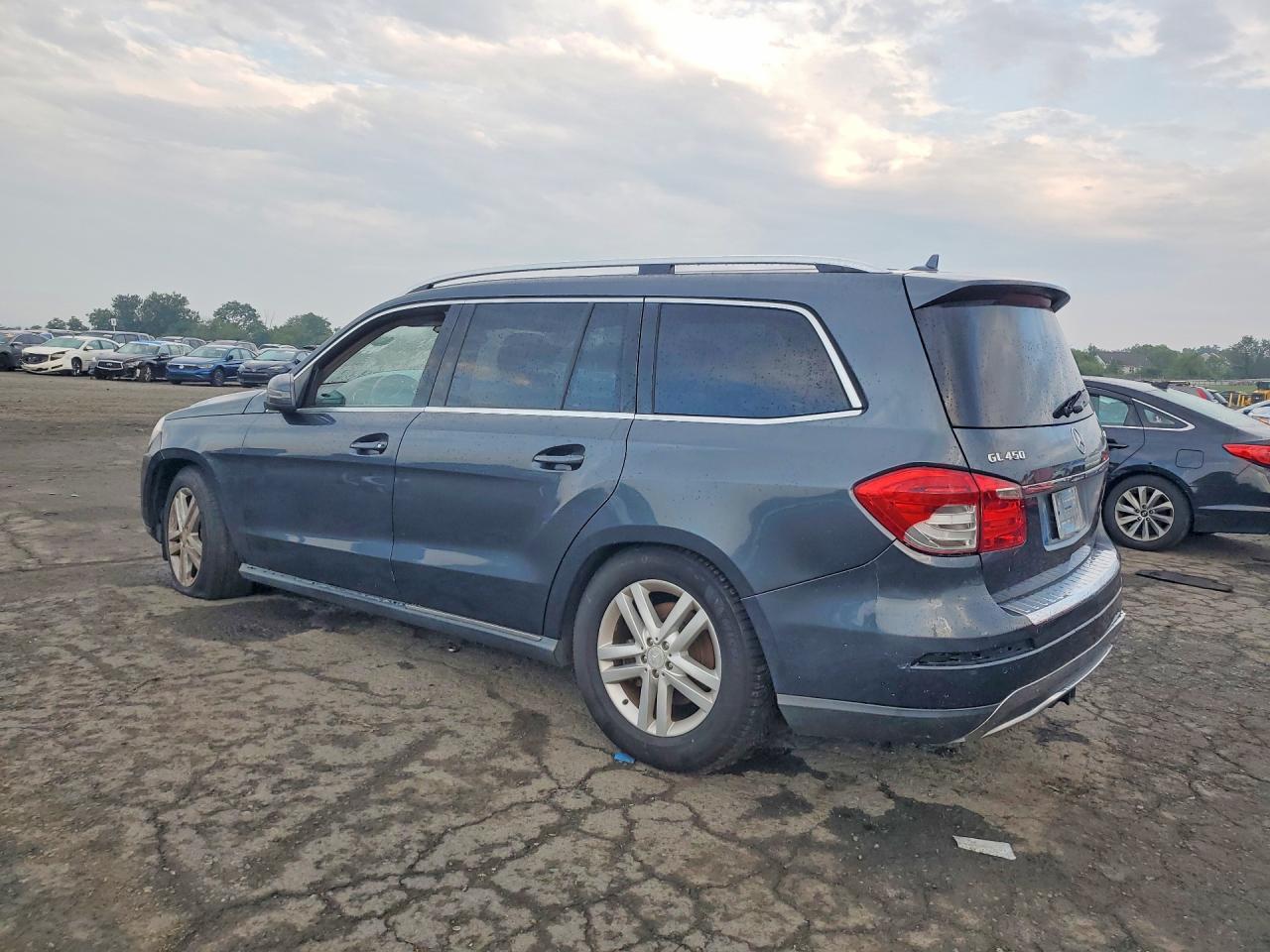 2013 Mercedes-benz Gl 450 4matic Синий vin: 4JGDF7CE5DA208824