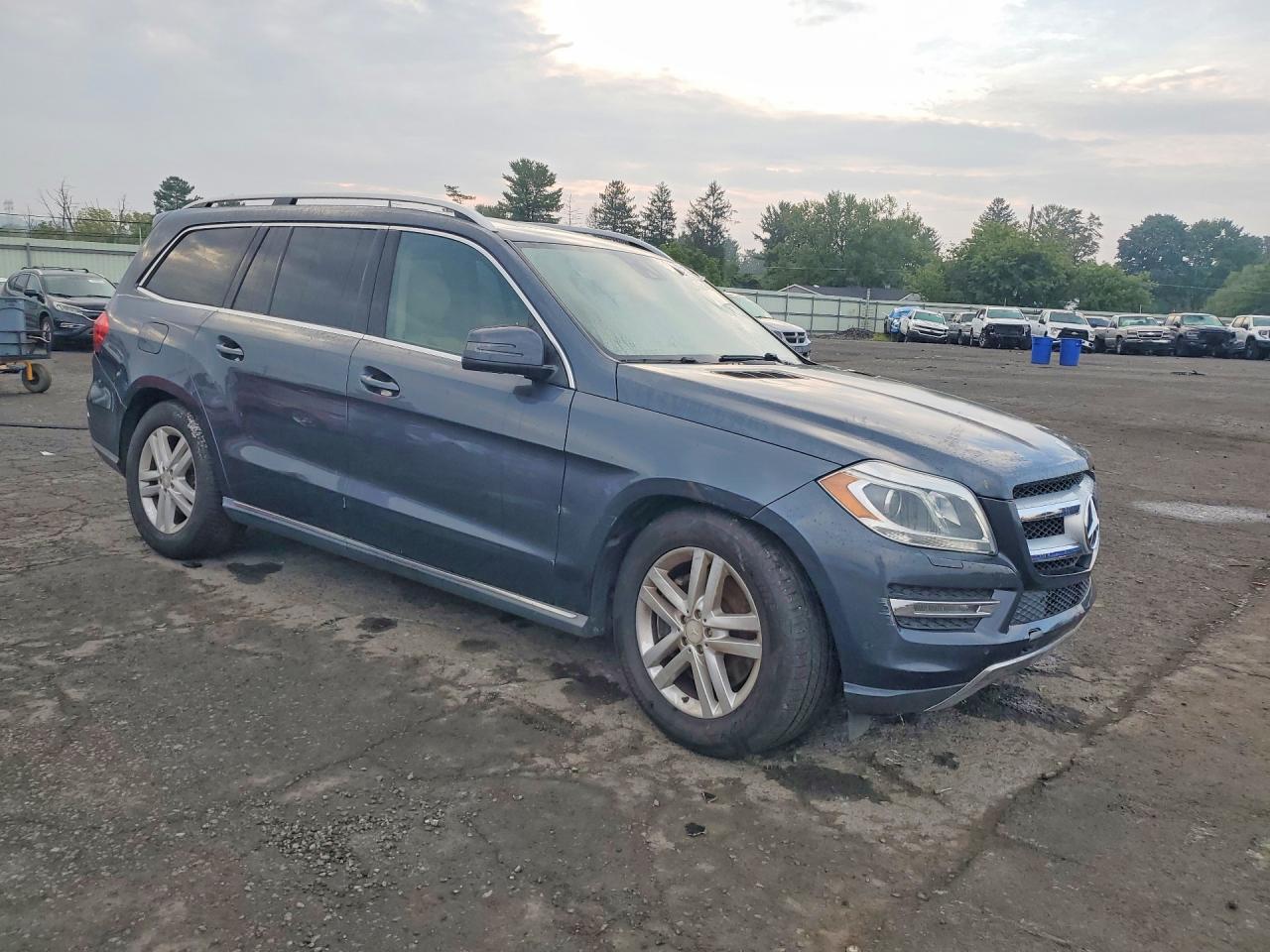 2013 Mercedes-benz Gl 450 4matic Синий vin: 4JGDF7CE5DA208824