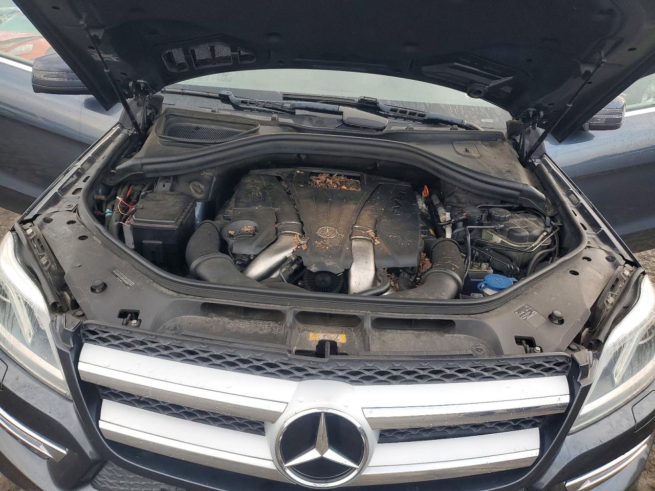 2013 Mercedes-benz Gl 450 4matic Синий vin: 4JGDF7CE5DA208824