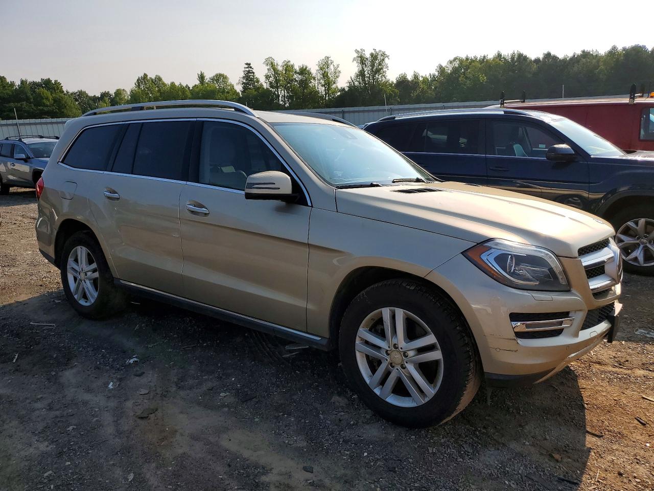 2013 Mercedes-benz Gl 450 4matic Tan vin: 4JGDF7CE5DA209570