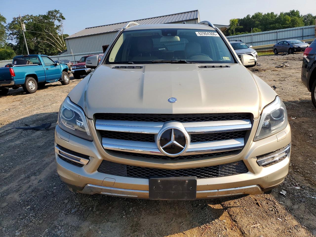2013 Mercedes-benz Gl 450 4matic Tan vin: 4JGDF7CE5DA209570